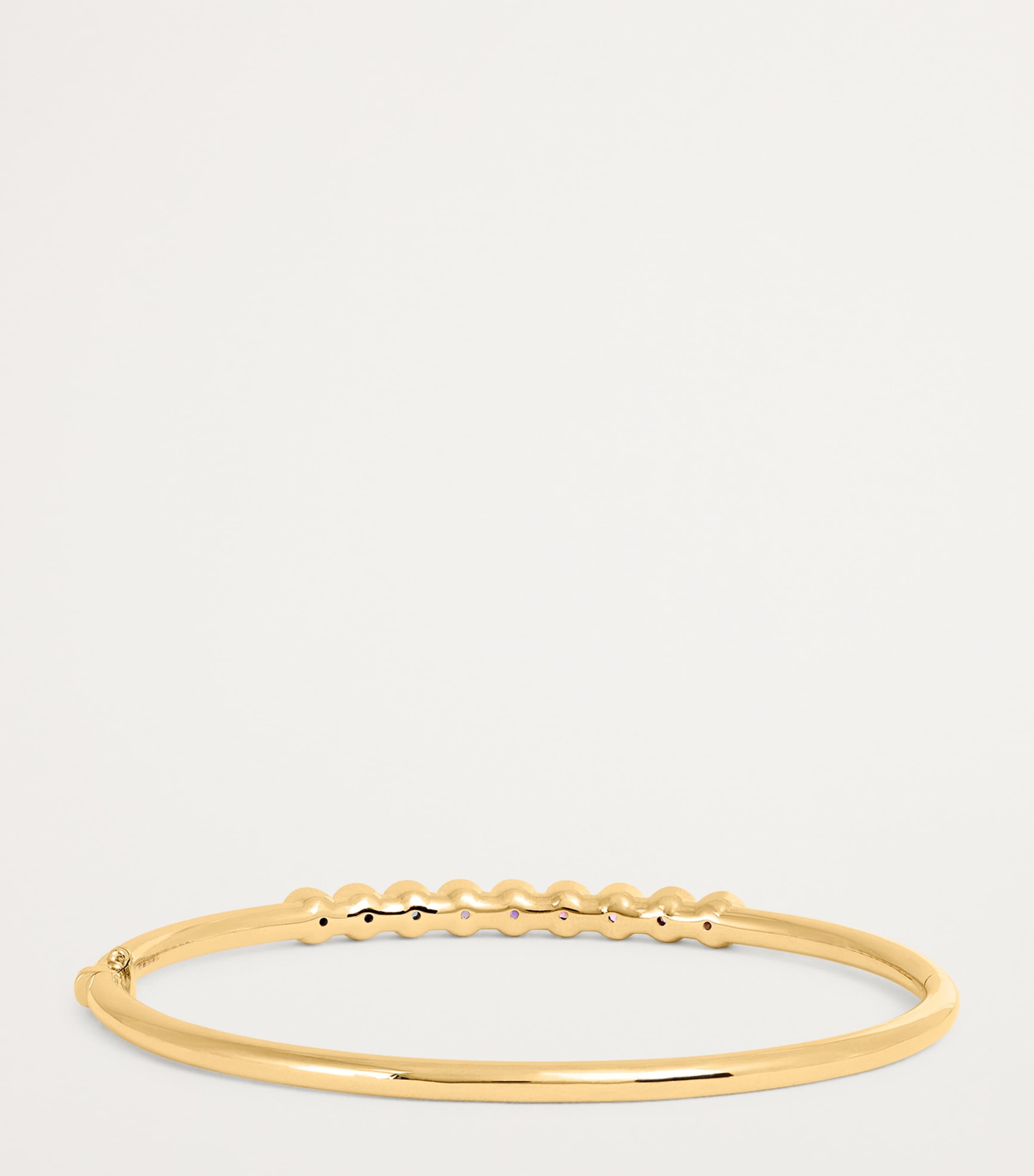 Yellow Gold and Mixed Sapphire Jill Bangle YELLOW GOLD Image 3