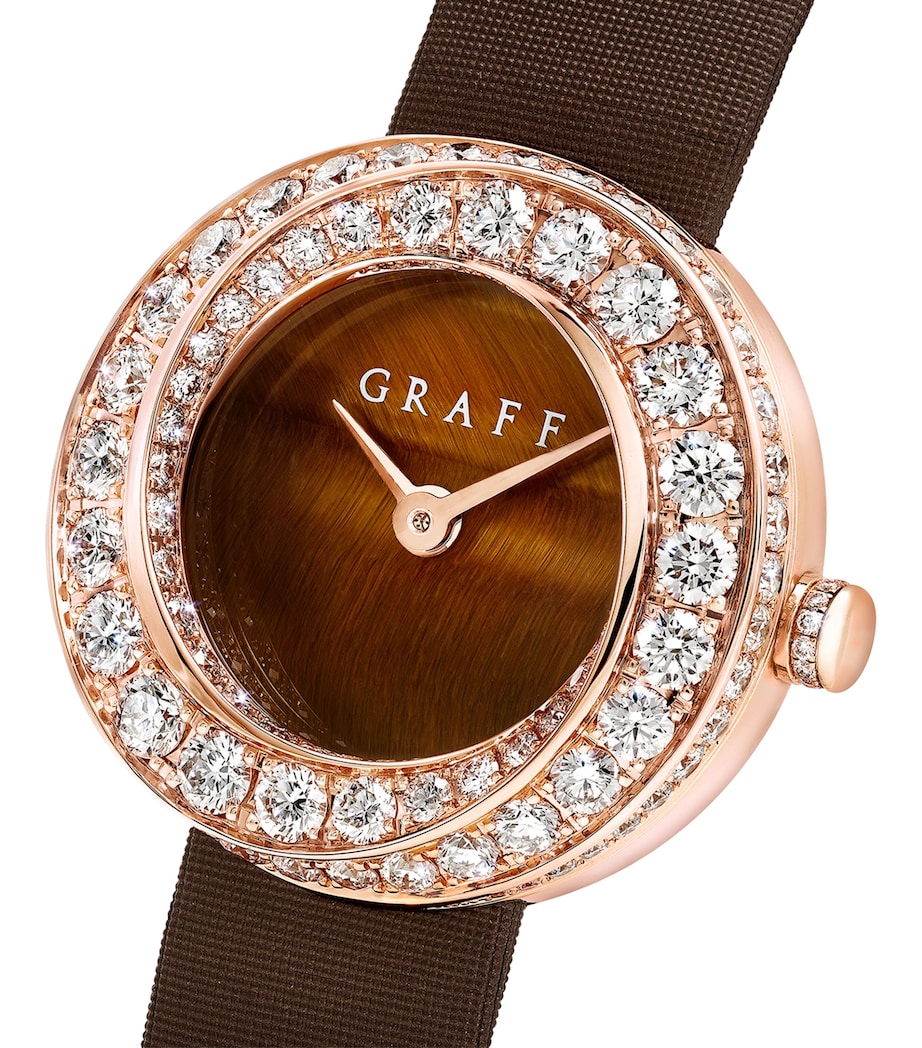 Rose Gold and Diamond Spiral Watch 23mm ROSE GOLD Image 2