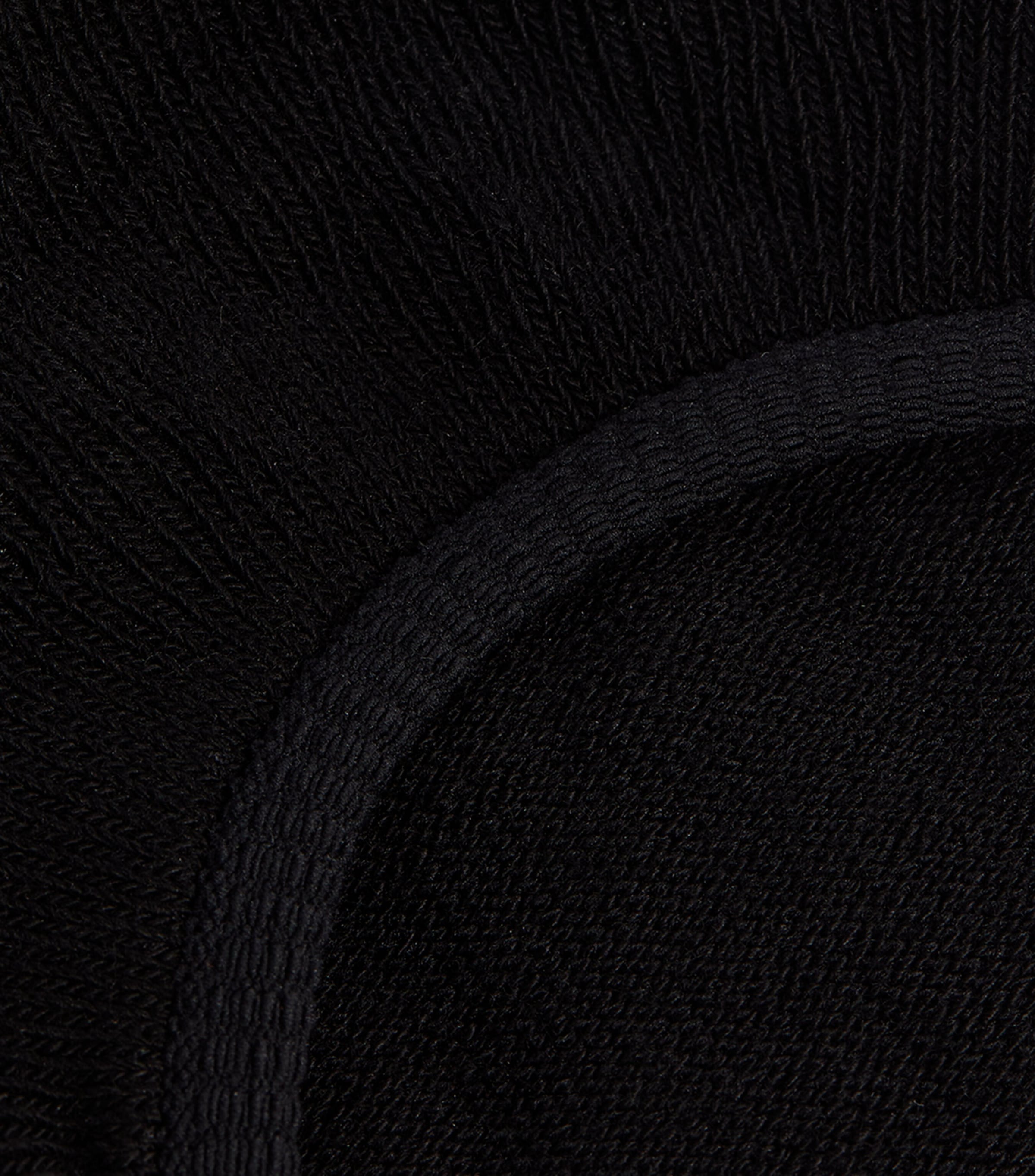 High-Step Sneaker Socks 3000 BLACK Image 2