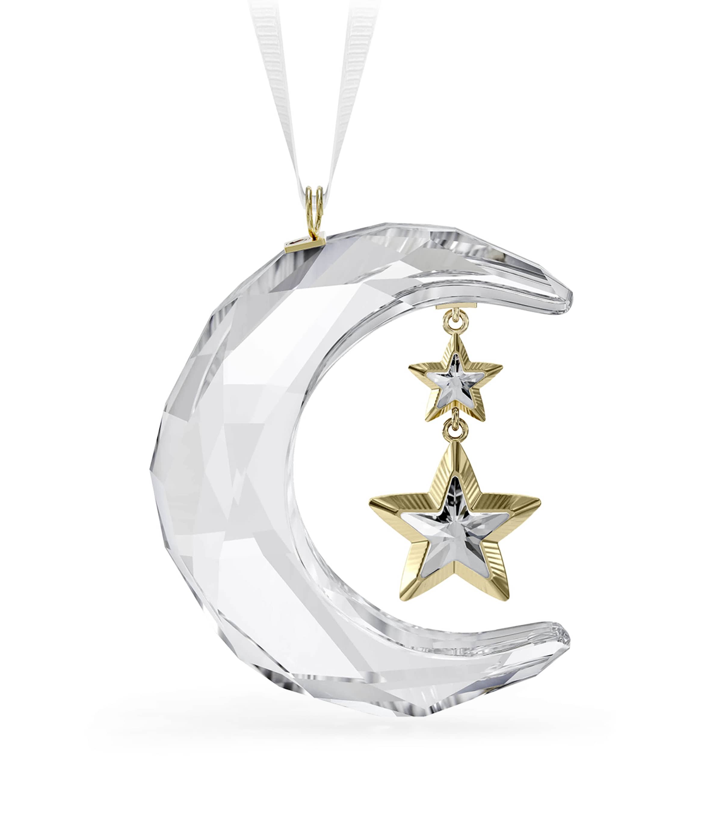 Swarovski Holiday Magic Moon Ornament Image 1