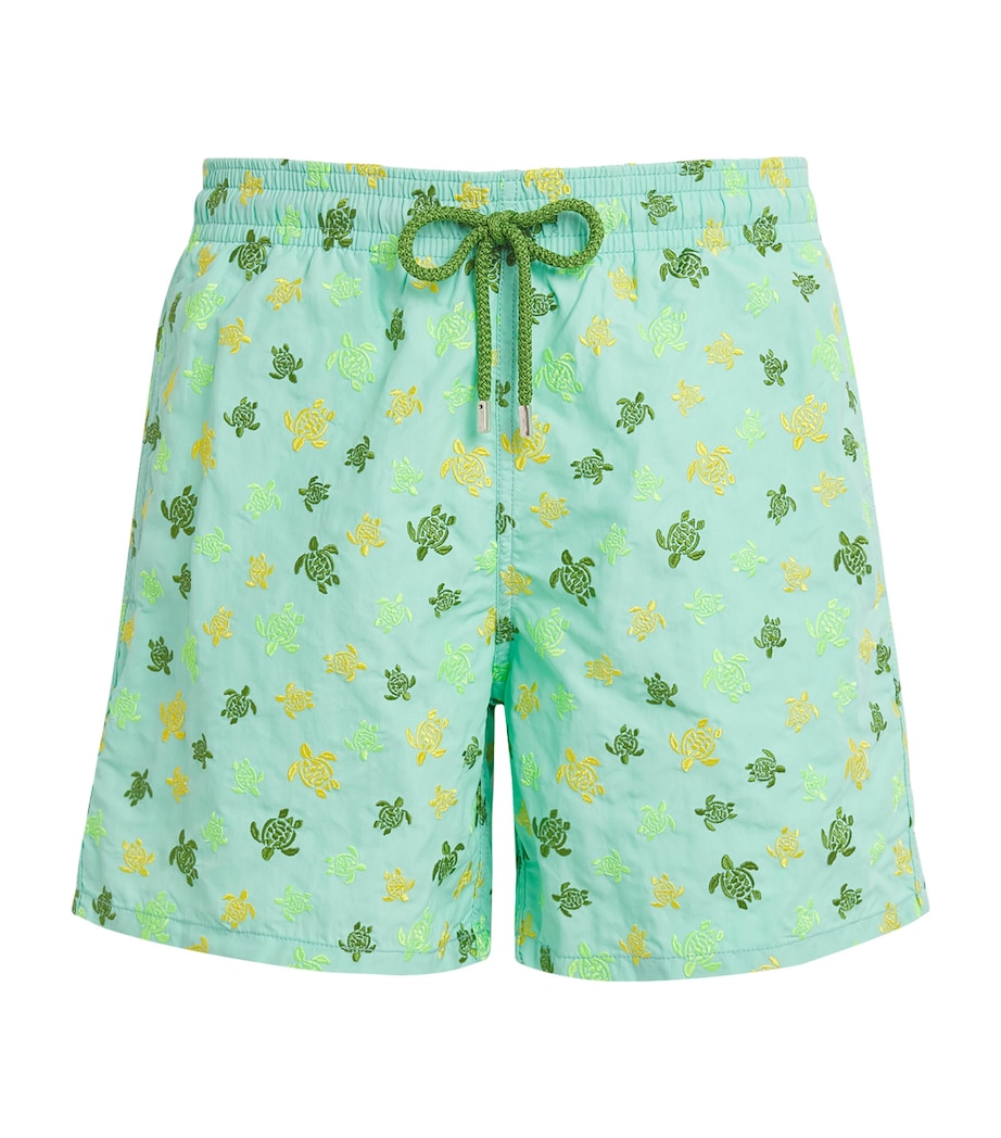 Embroidered Turtle Mistral Swim Shorts 432 CARAIBES Image 1