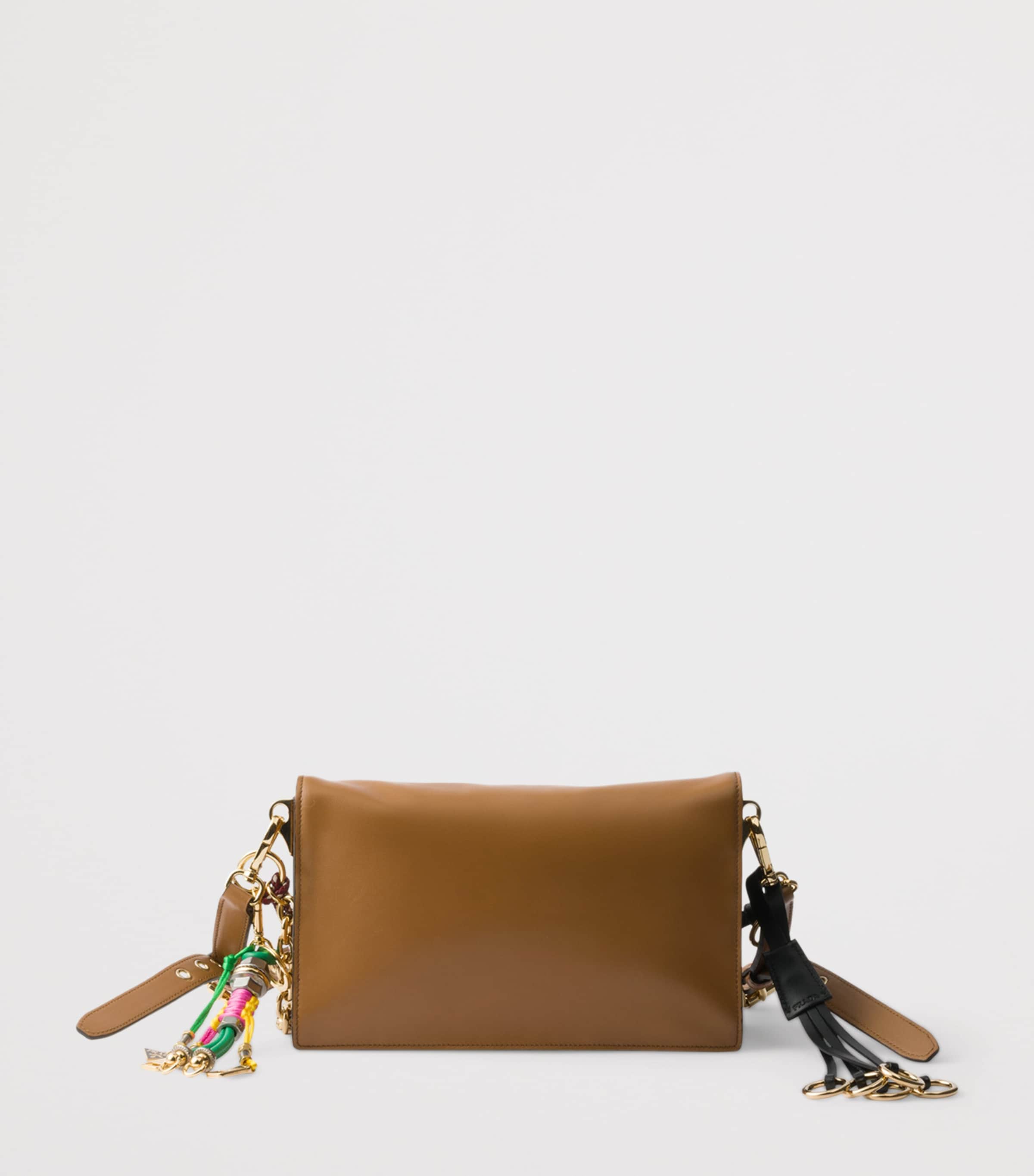 Small Leather Soft Sound Shoulder Bag F02Z8 Image 4