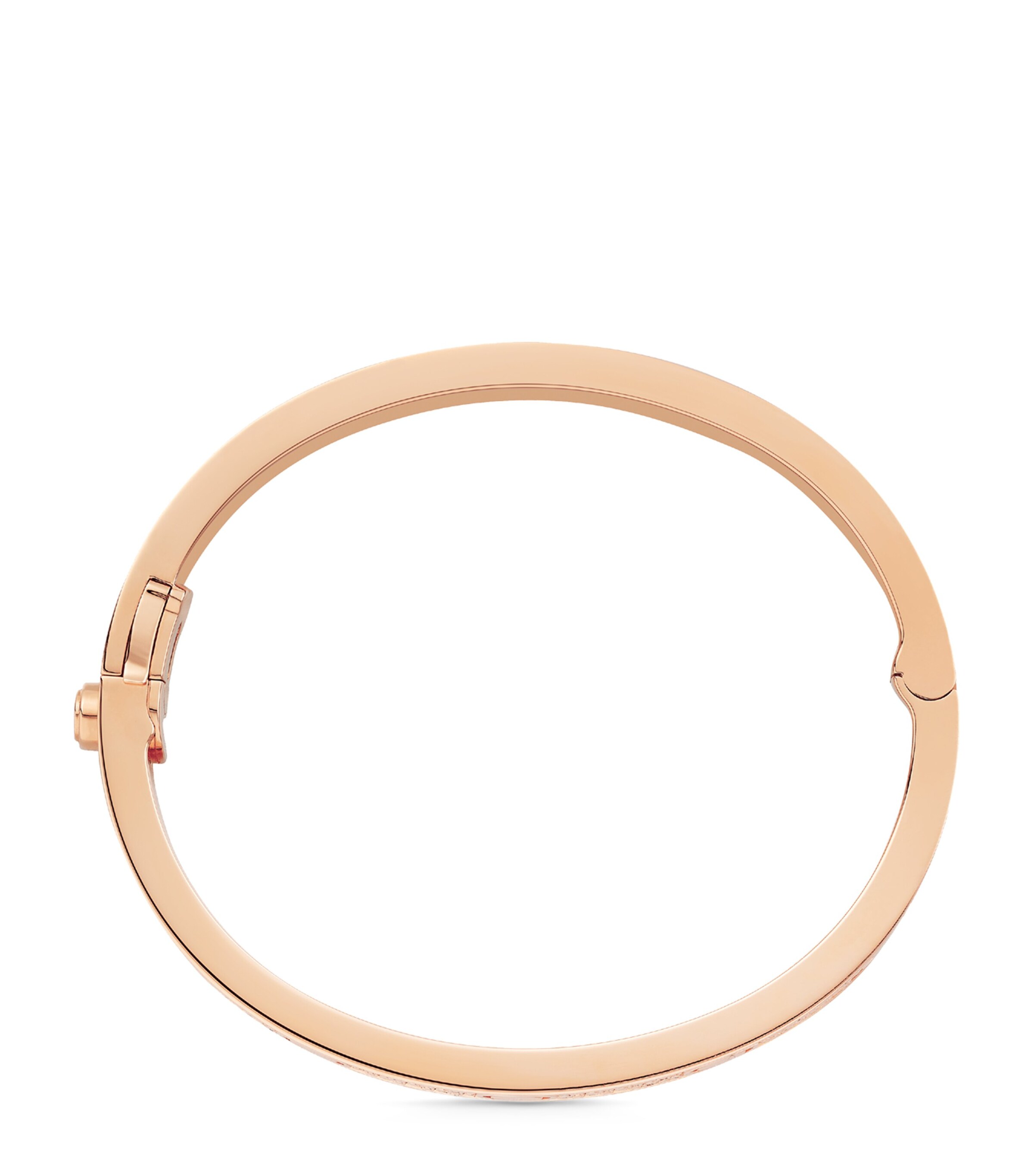 Cartier LOVE Classic Rose Gold and Diamond-Paved Bracelet Rose Gold Image 5