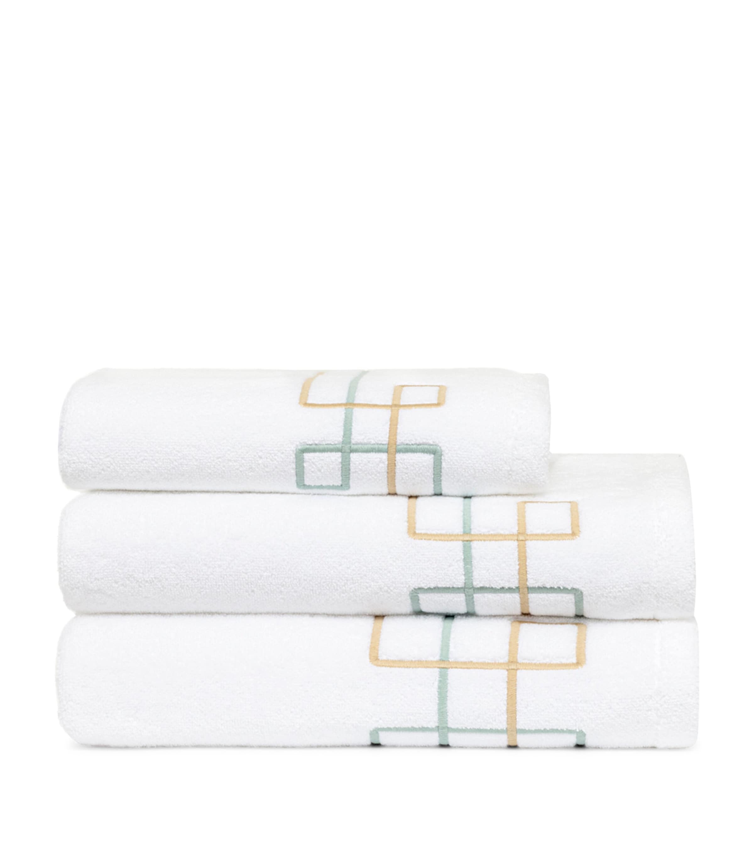 Yves Delorme Villa Bath Sheet (92cm x 160cm) White Image 1