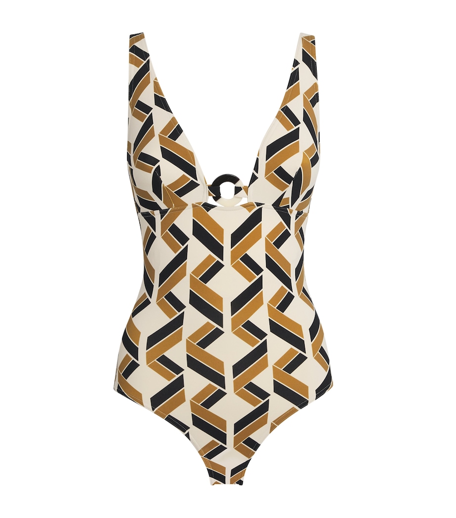 Geometric Party Swimsuit IMPRIME SWIM NO Image 1