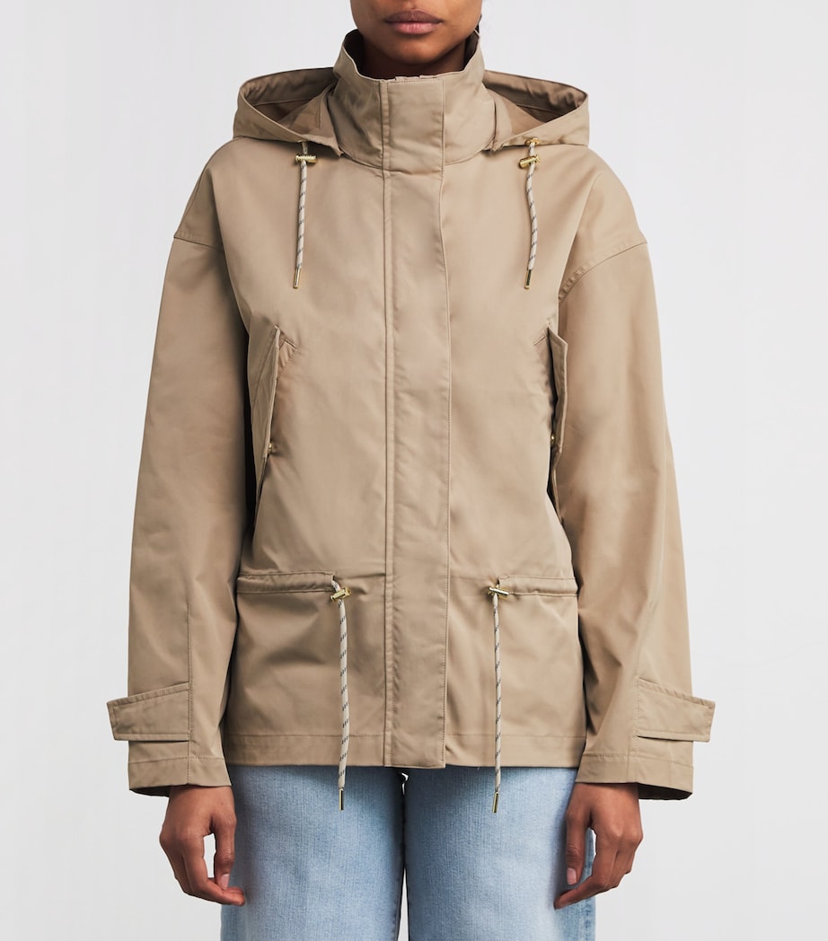 Tech Twill Rema Raincoat LIGHT TAUPE Image 3