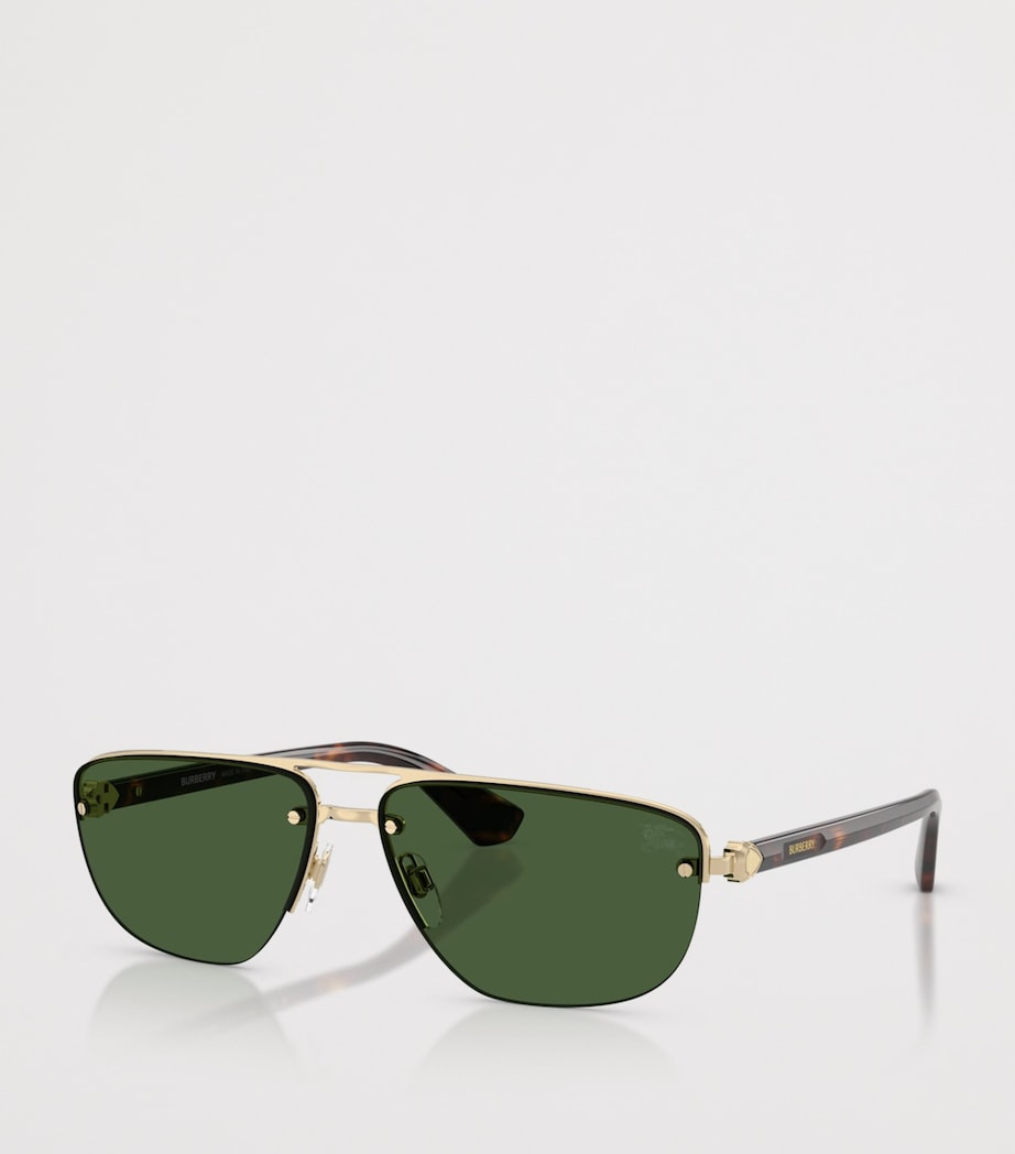 Burberry Metal Irregular Sunglasses Image 2