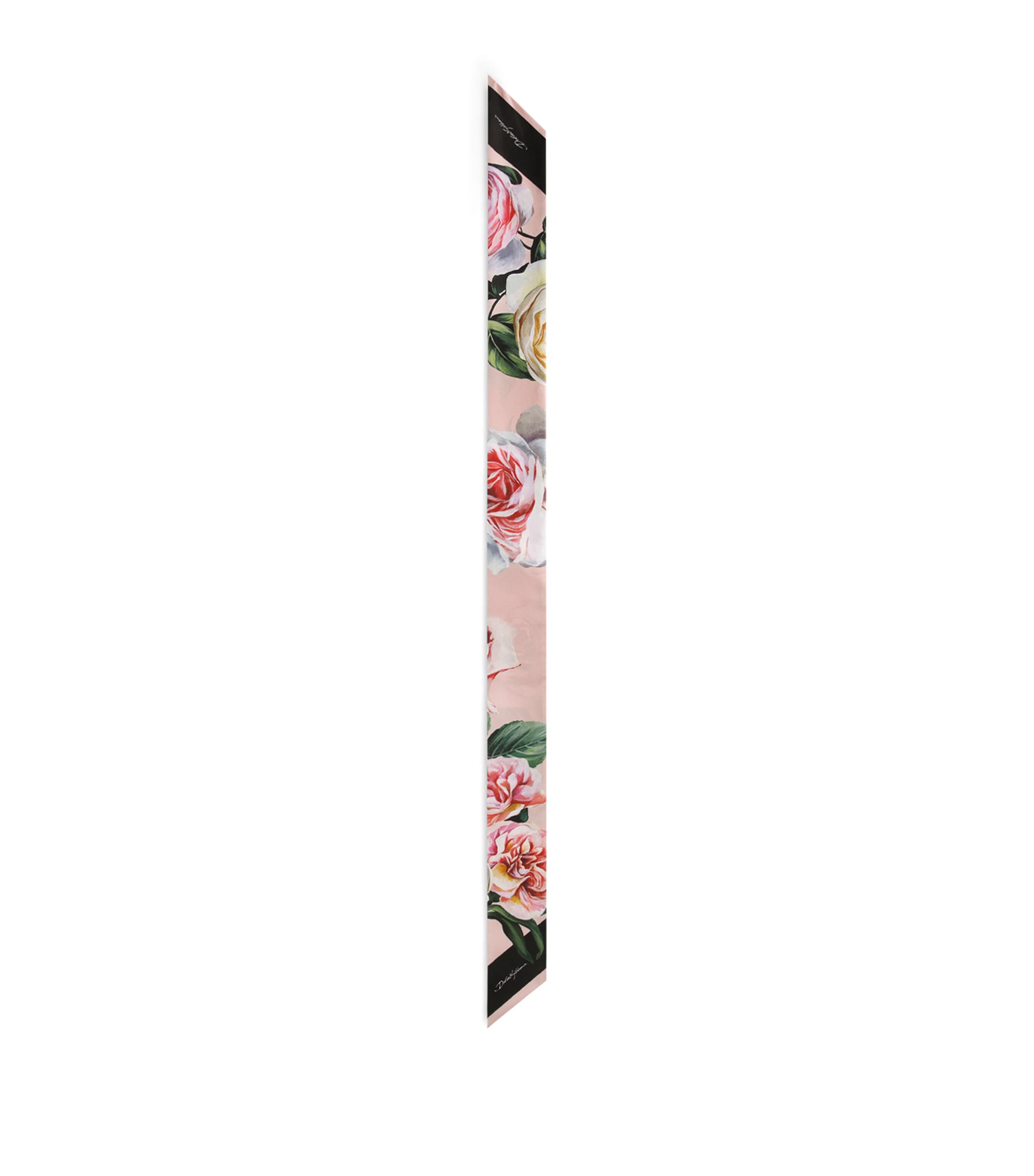 Dolce & Gabbana Silk Roses And Peonies Foulard