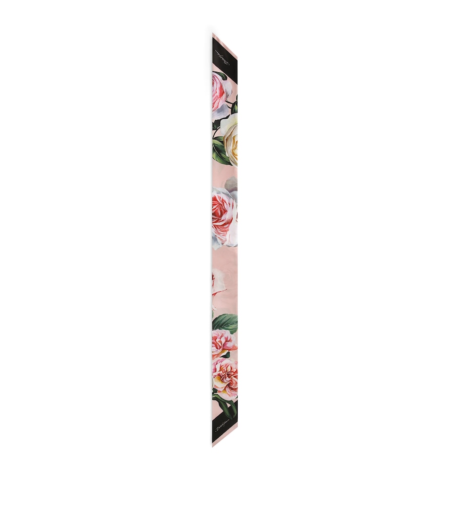 Silk Roses and Peonies Foulard HF5IY-PEONIE/ Image 1