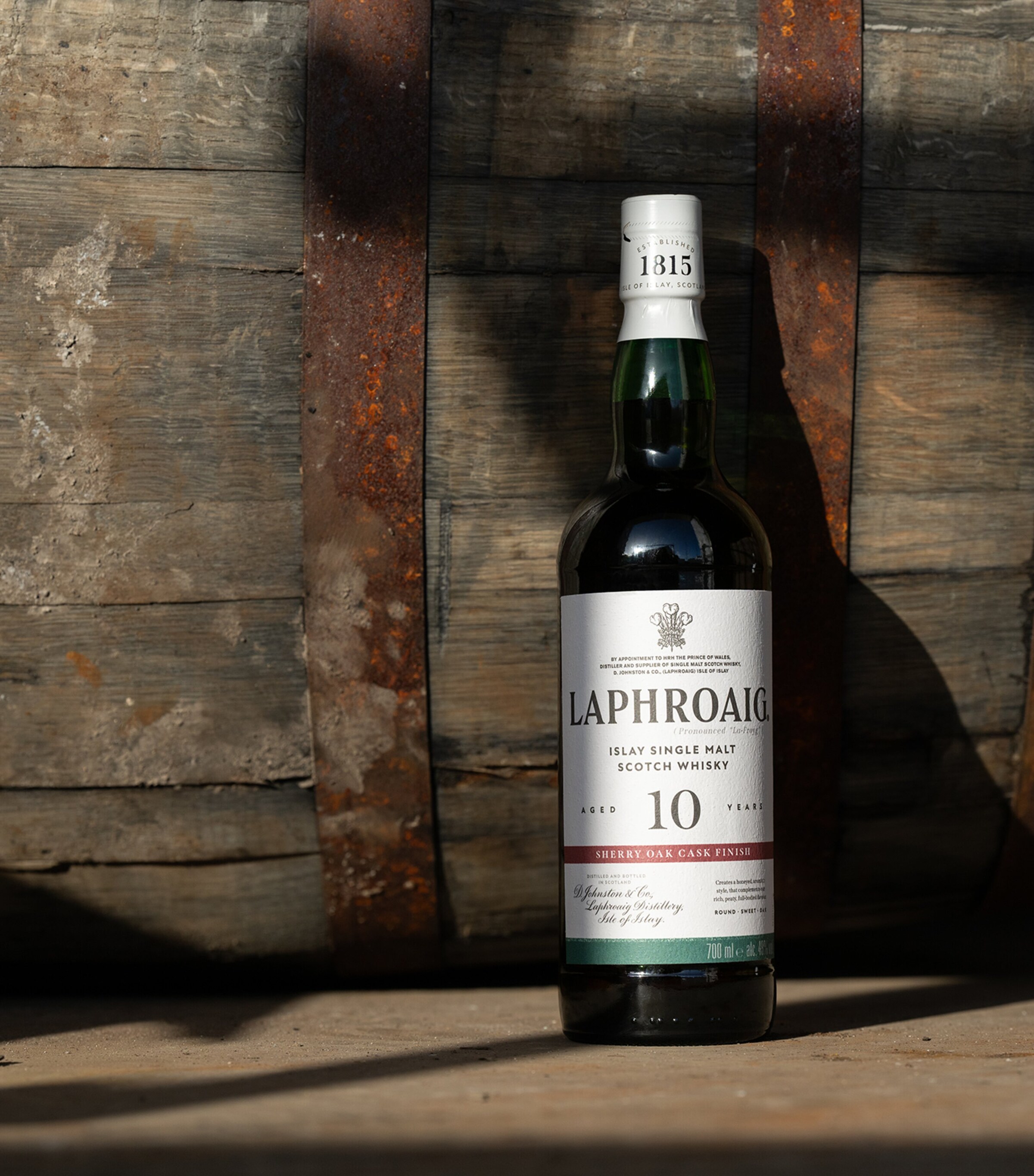Laphroaig 10-Year-Old Sherry Oak Scotch Whisky (70cl) Image 6