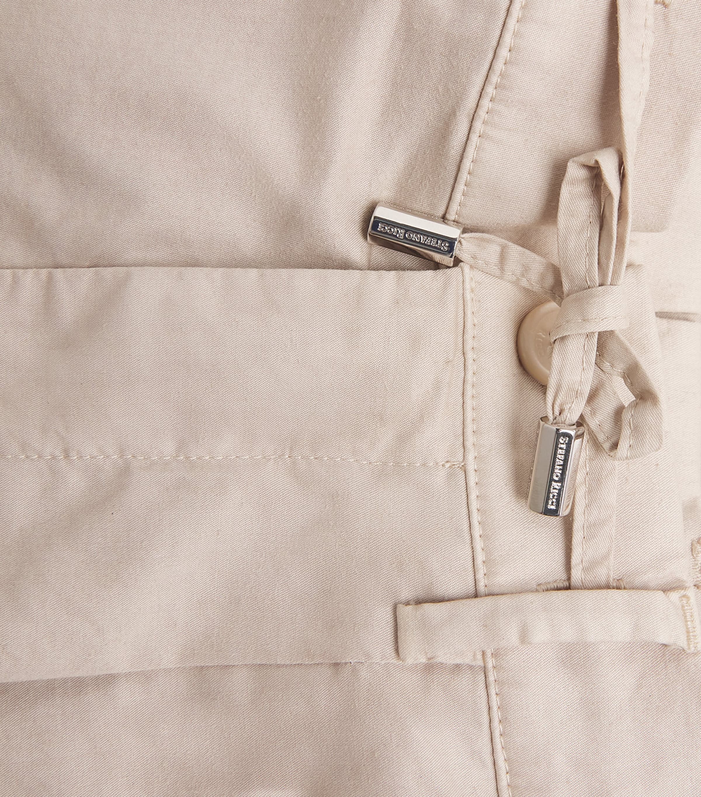 Stefano Ricci Kids Drawstring Trousers (6-16 Years) Beige Image 3