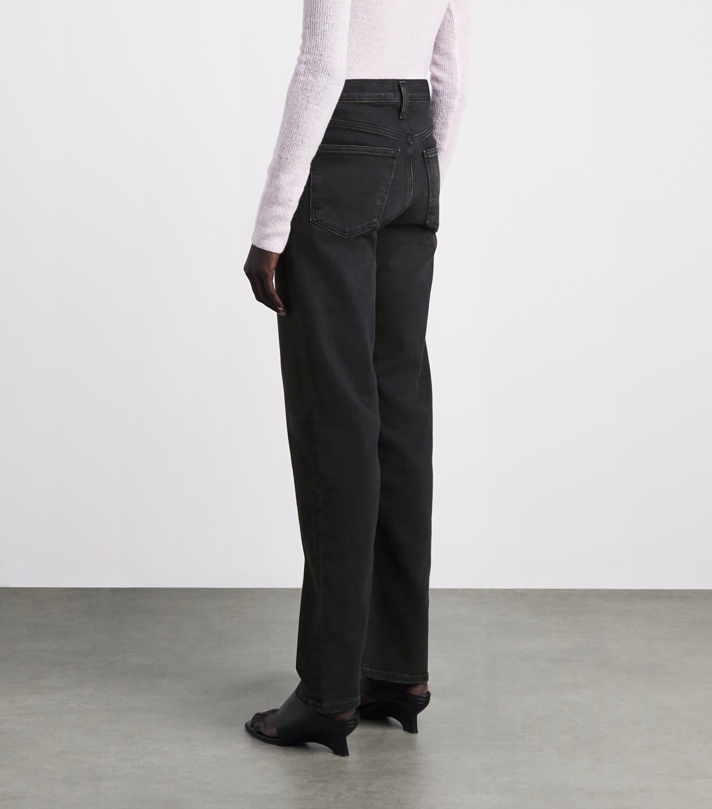Citizens of Humanity Womens Palma Straight Jeans Nebulae Image 5