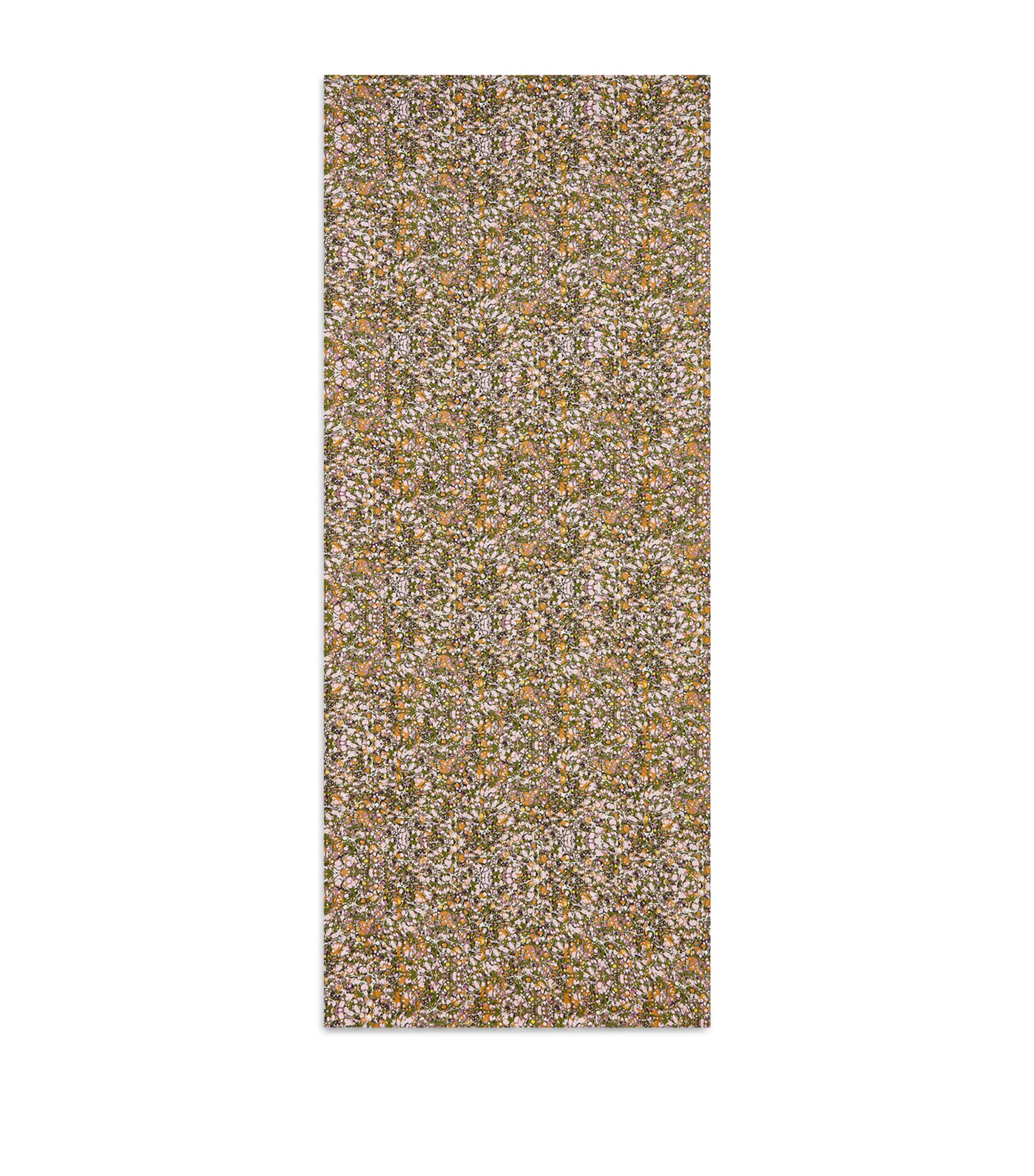 Summerill & Bishop Linen Marble Tablecloth In Brown