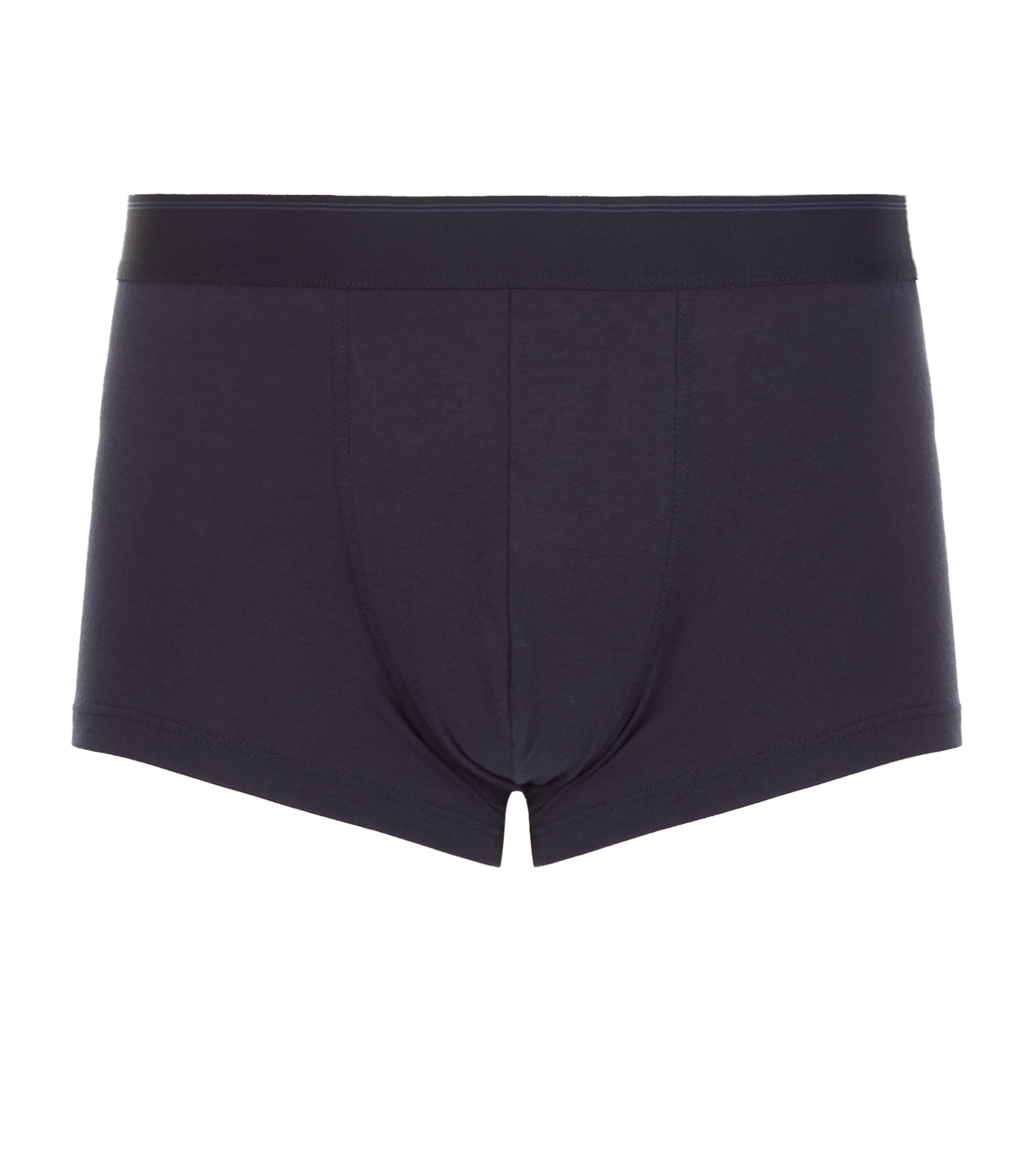 Sunspel Premium Stretch Trunks In Navy