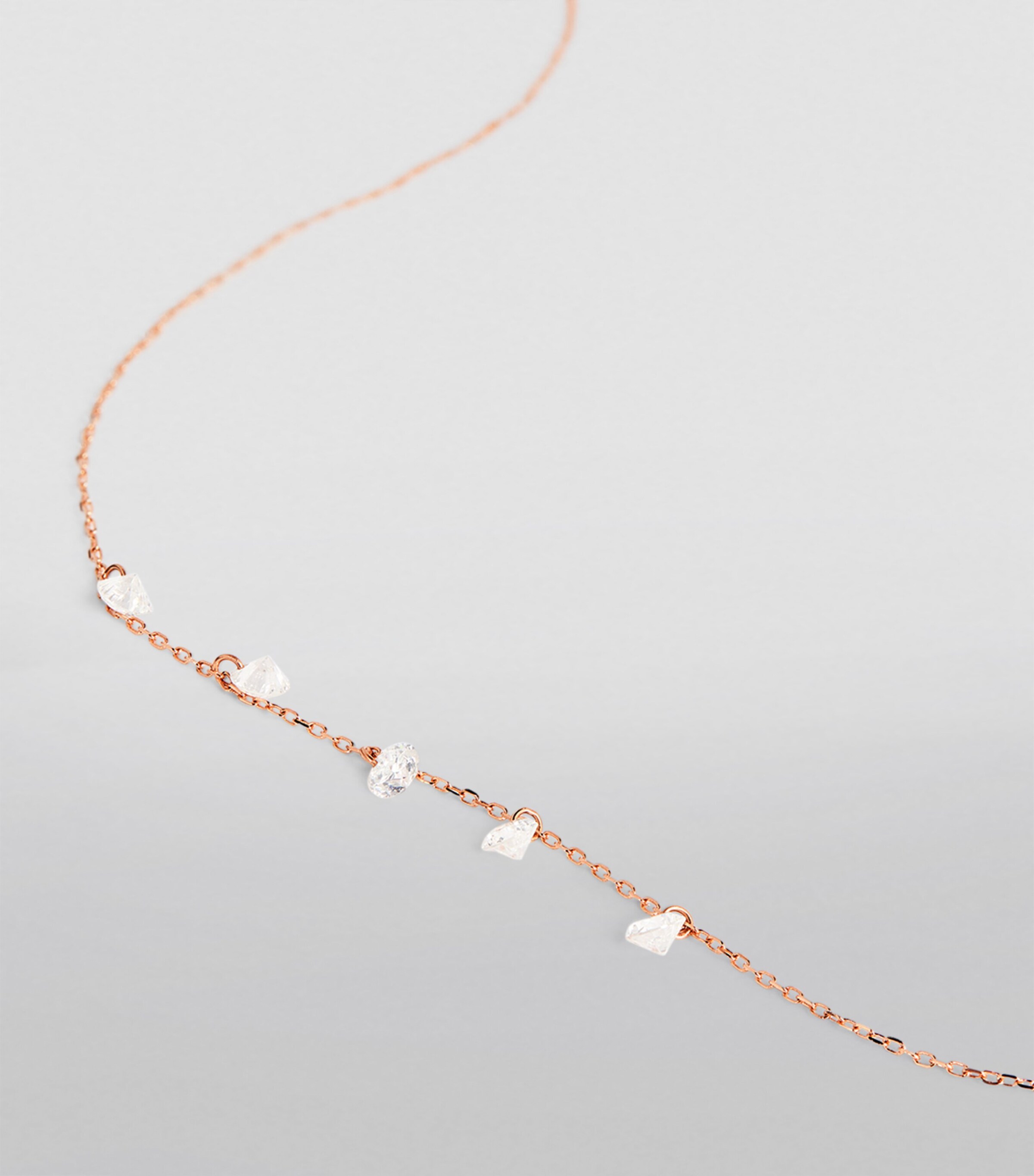 Persée Rose Gold and Diamond Danaé Necklace Rose Gold Image 4