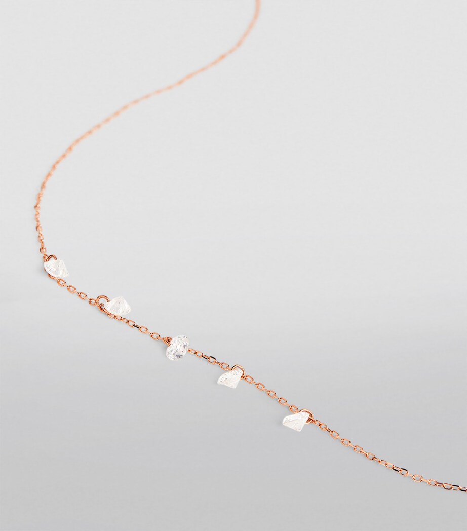 Persée Rose Gold and Diamond Danaé Necklace Rose Gold Image 4