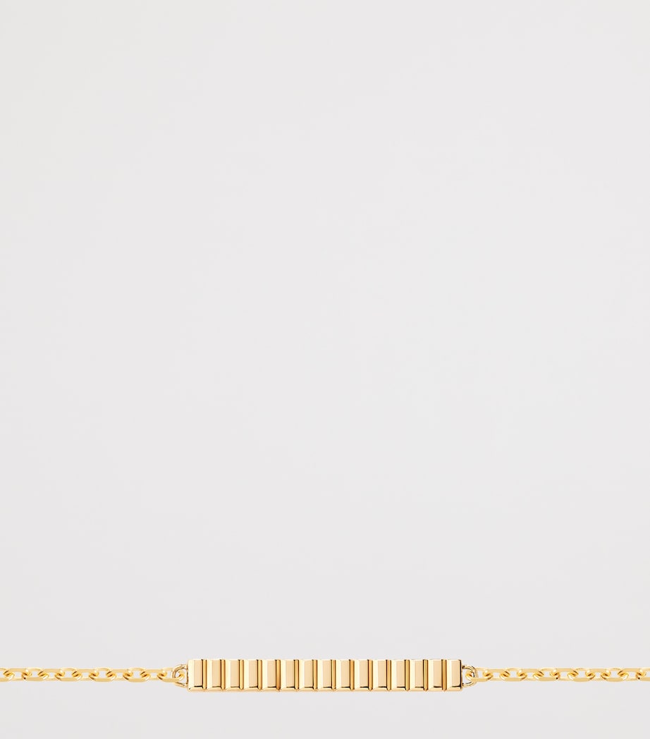 Yellow Gold Quatre Grosgrain Chain Bracelet YELLOW GOLD Image 3
