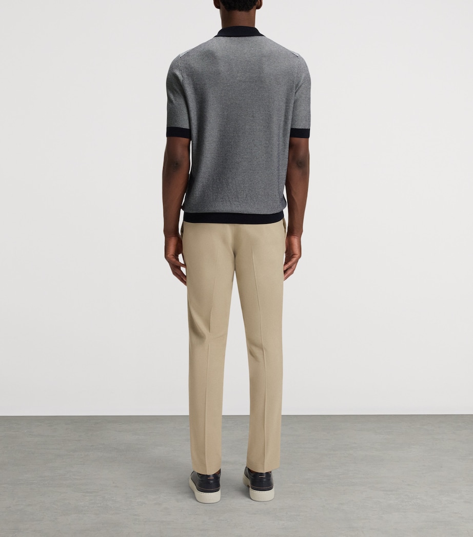 Cotton-Silk Polo Shirt 404 Image 4