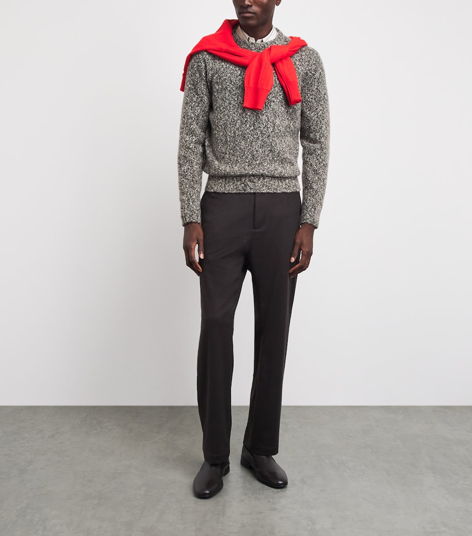 Barena Mens Cashmere Straight Trousers Bruno Image 2