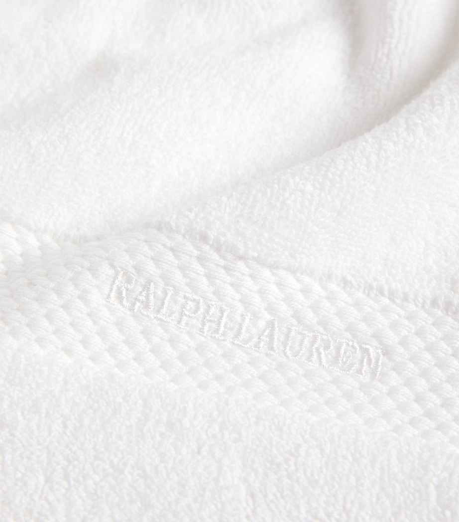 Avenue Bath Sheet 100cm x 183cm WHITE Image 3