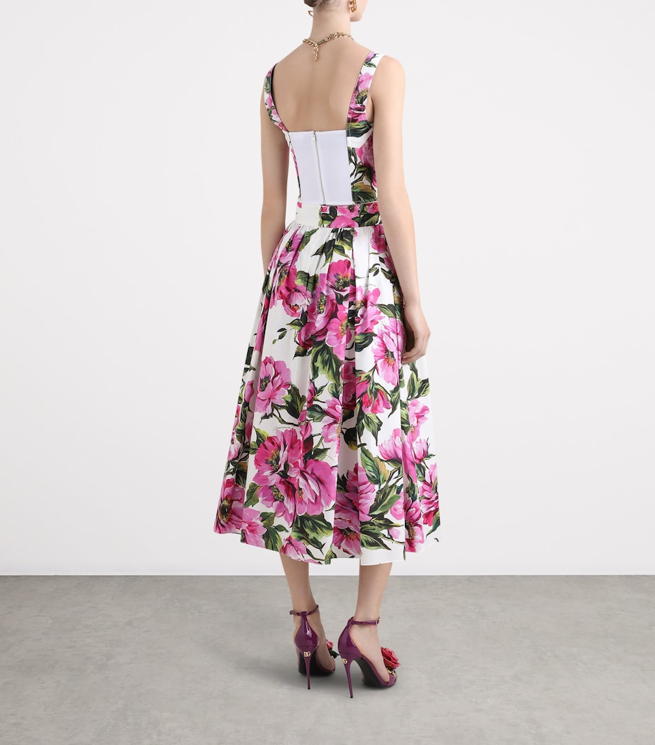 Floral Voluminous Pleated Skirt HA5KR-PEONIE Image 2