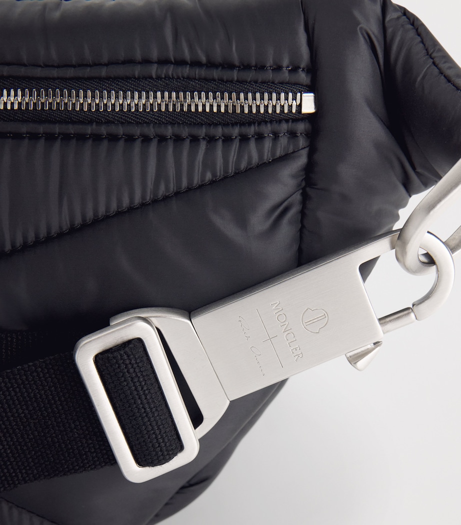 x Moncler Down Marsupio Belt Bag 999 - BLACK Image 5