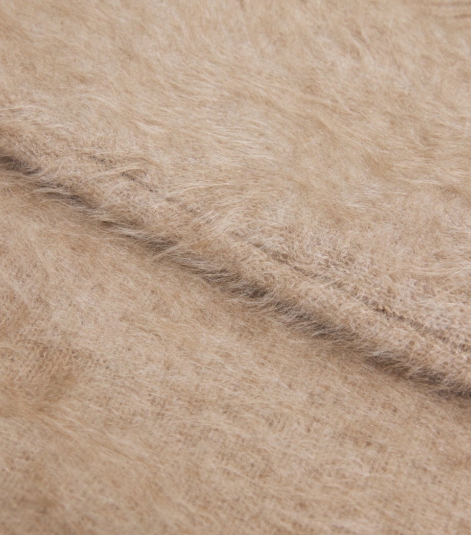 Cashmere Brushed Sweater BEIGE Image 5