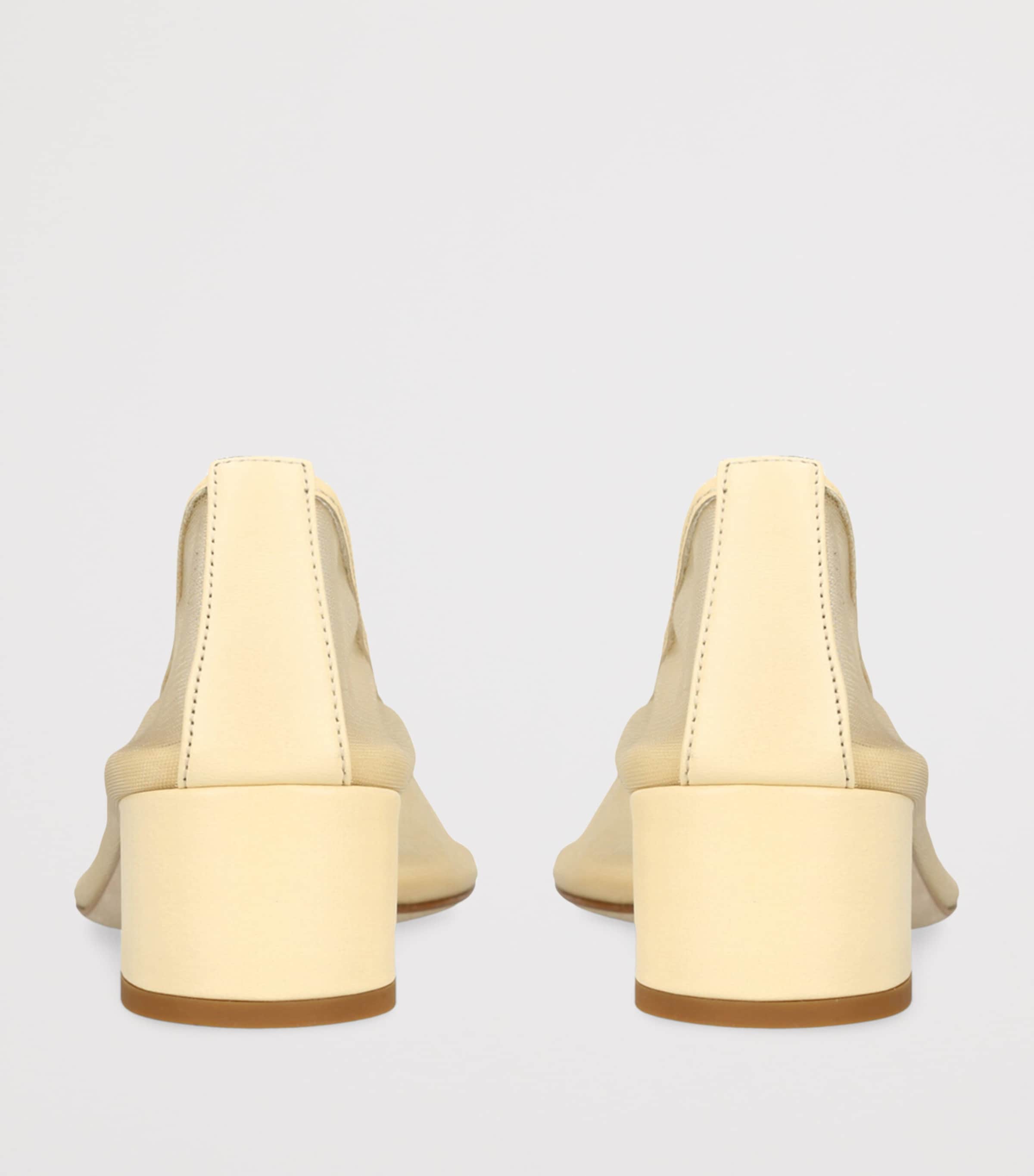 Mesh Balla Pumps 55 CREAM Image 2