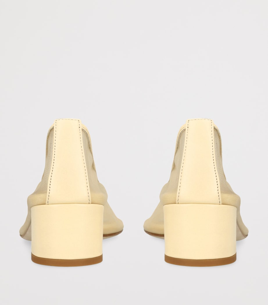 Mesh Balla Pumps 55 CREAM Image 2
