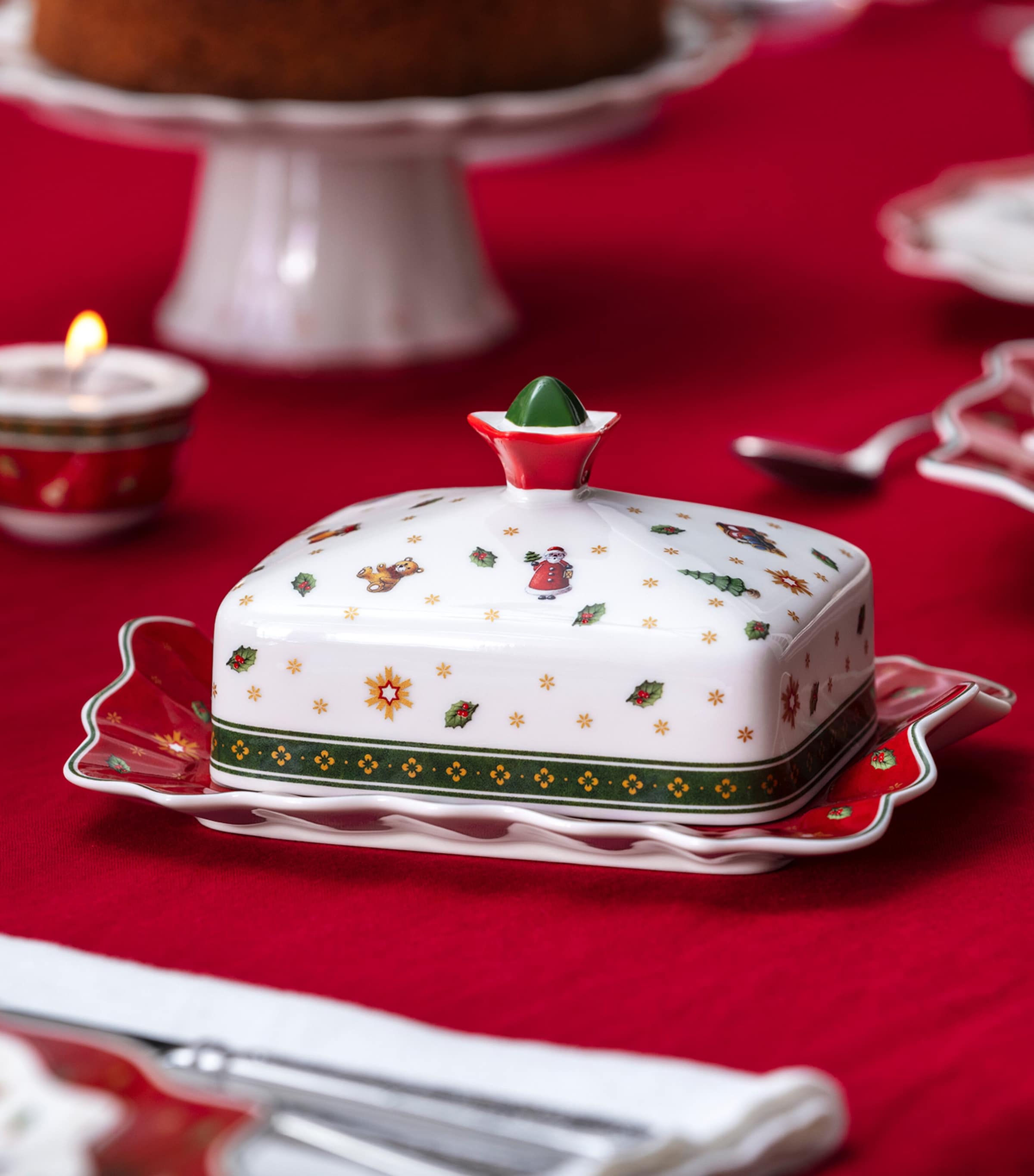 Toy's Delight Butter Dish MULTI Image 2