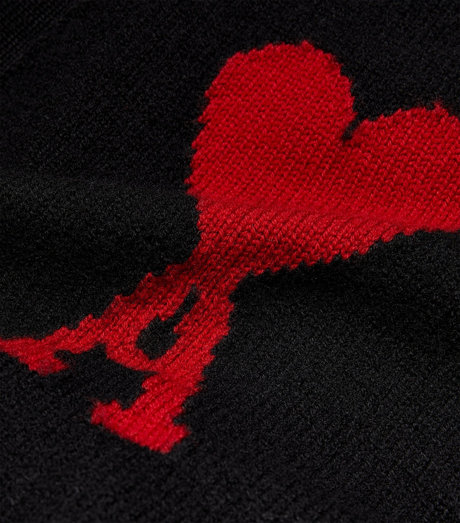Ami de Coeur Cardigan BLACK/RED/009 Image 5