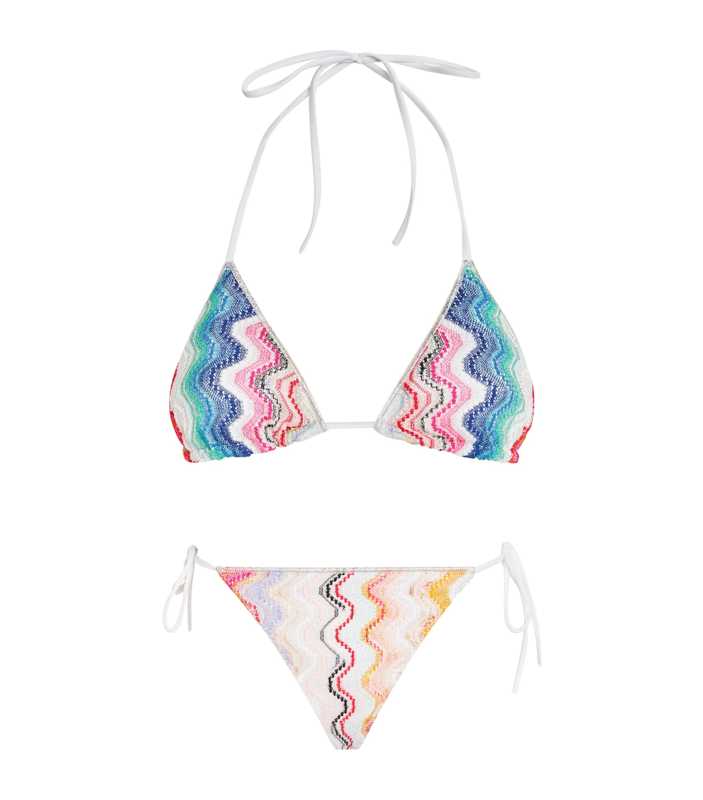 Shop Missoni Knitted Wave Bikini