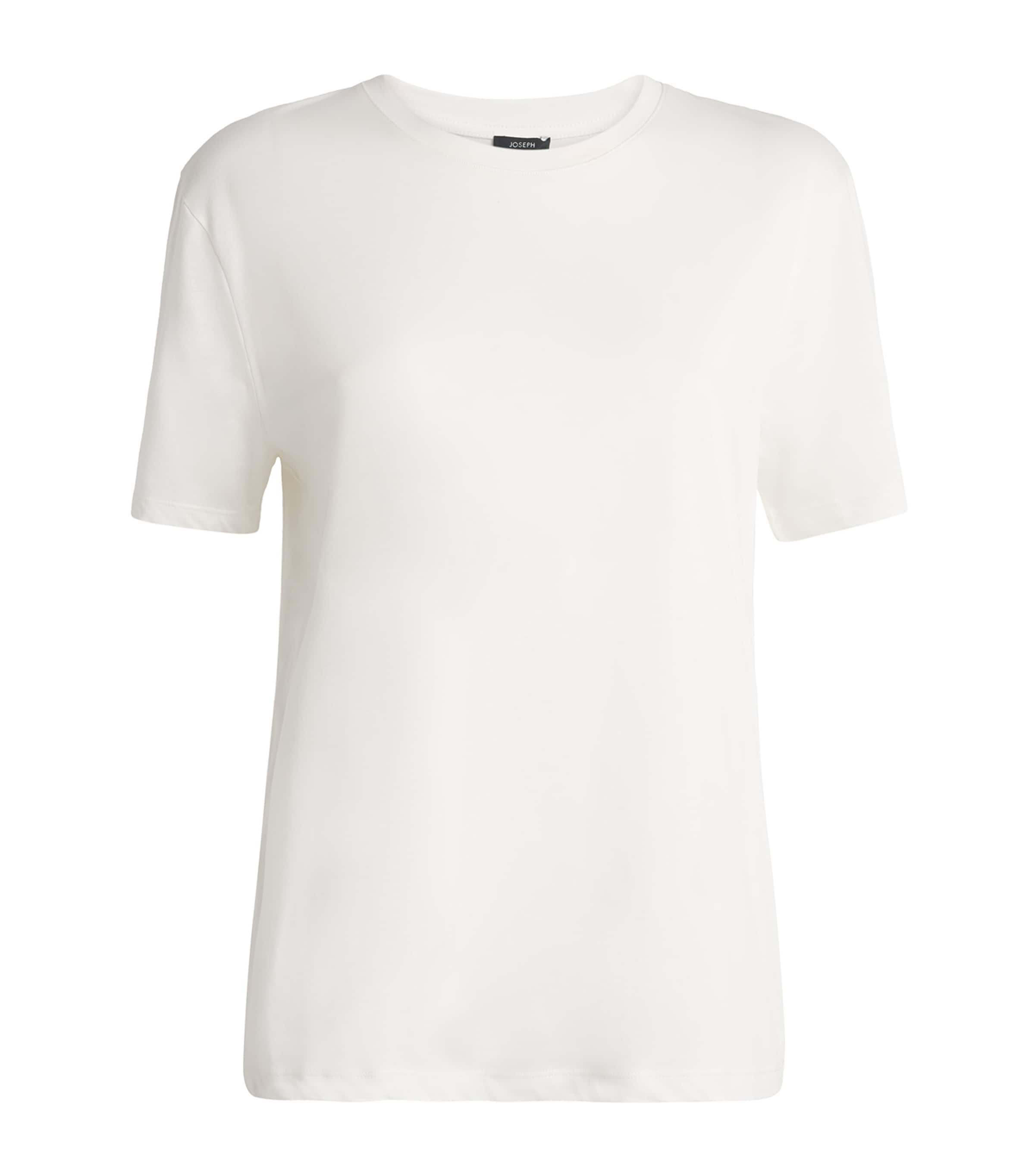 Joseph Cotton Comfort T-shirt In White