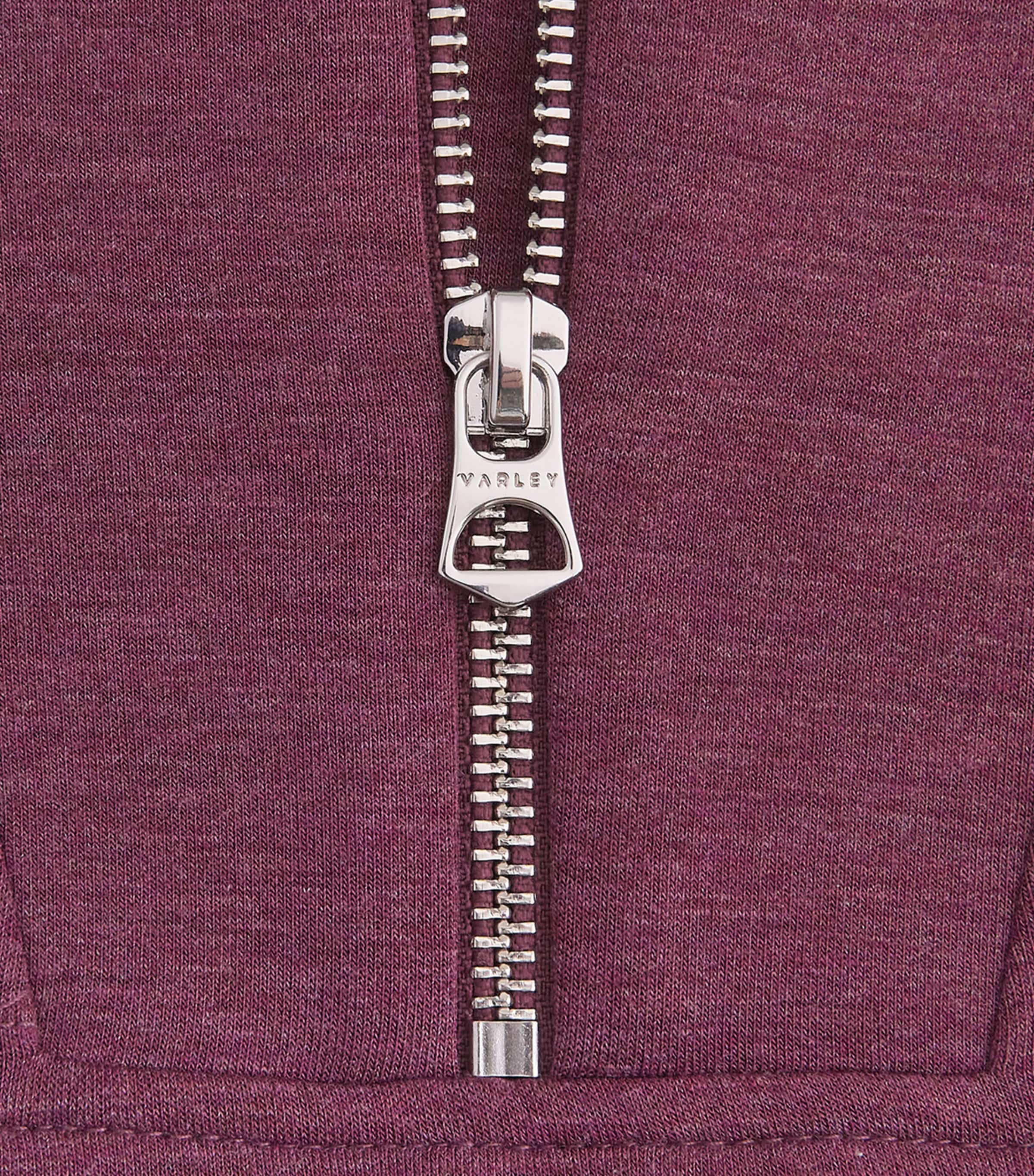 DoubleSoft Davidson Quarter-Zip Sweatshirt BURGANDY Image 5