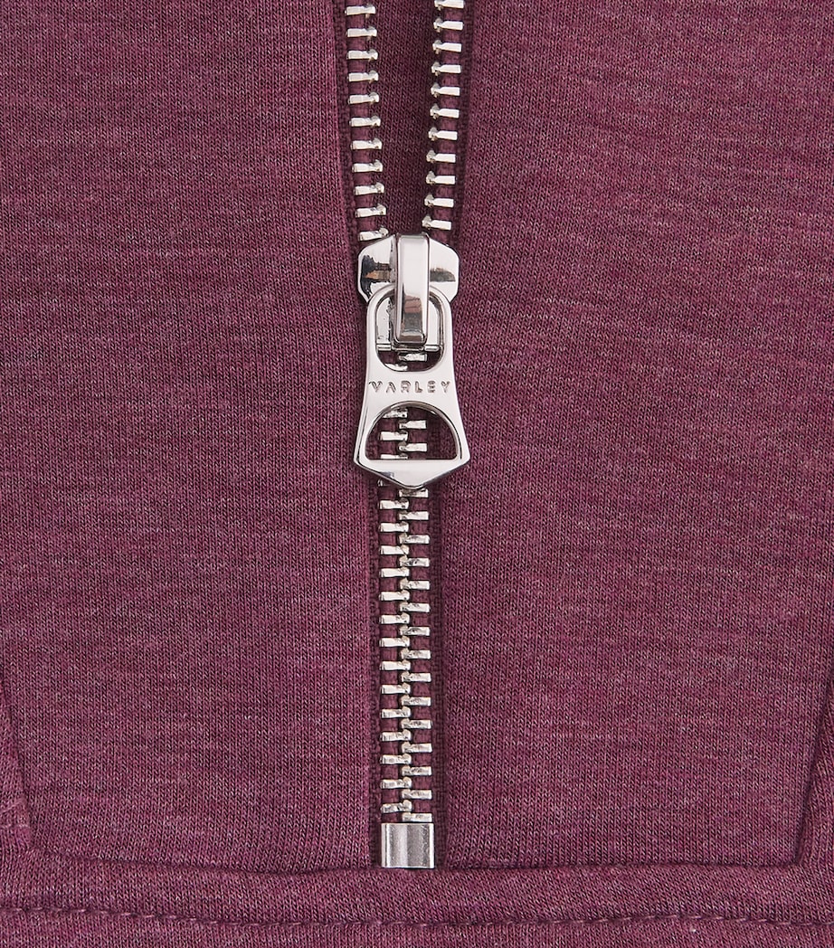 DoubleSoft Davidson Quarter-Zip Sweatshirt BURGANDY Image 5