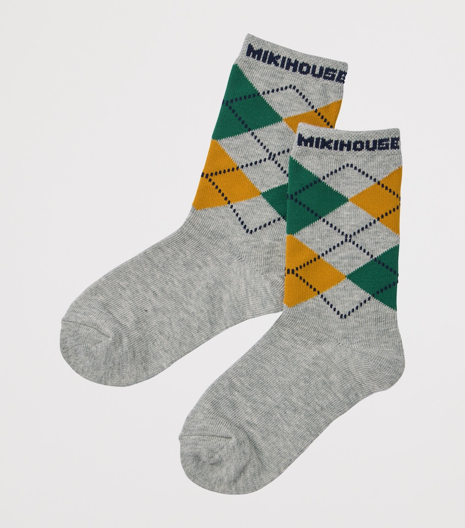 Miki House Patterned Socks (Pack of 3) Image 2