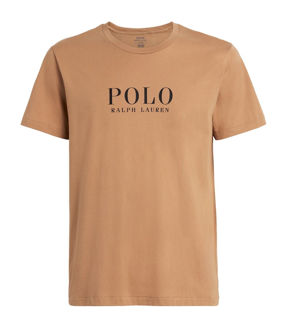Cotton Logo T-Shirt CLASSIC CAMEL Image 1