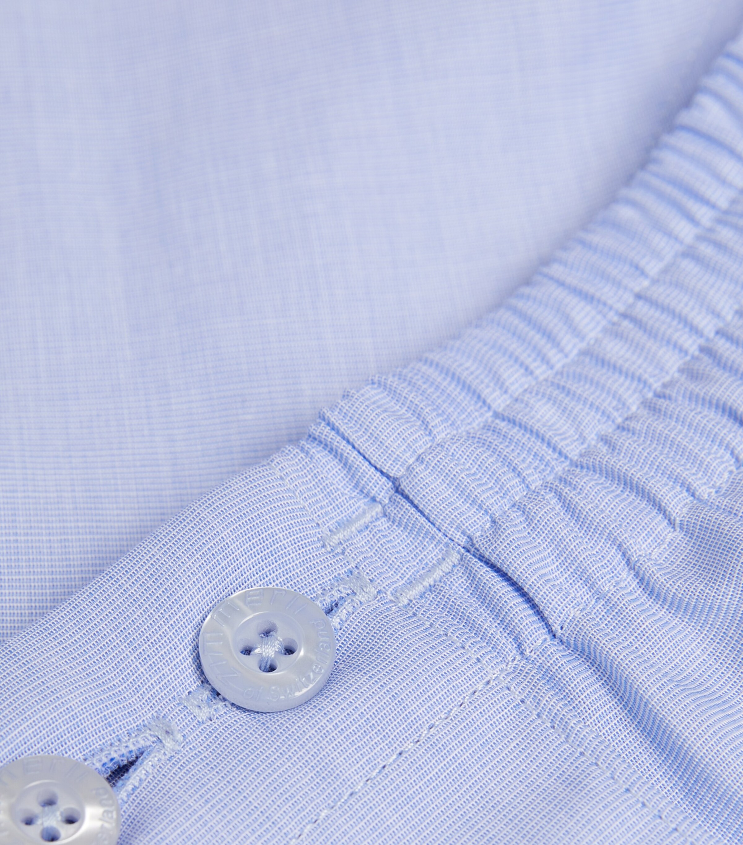 Cotton Woven Boxers 412 LIGHT BLUE Image 5