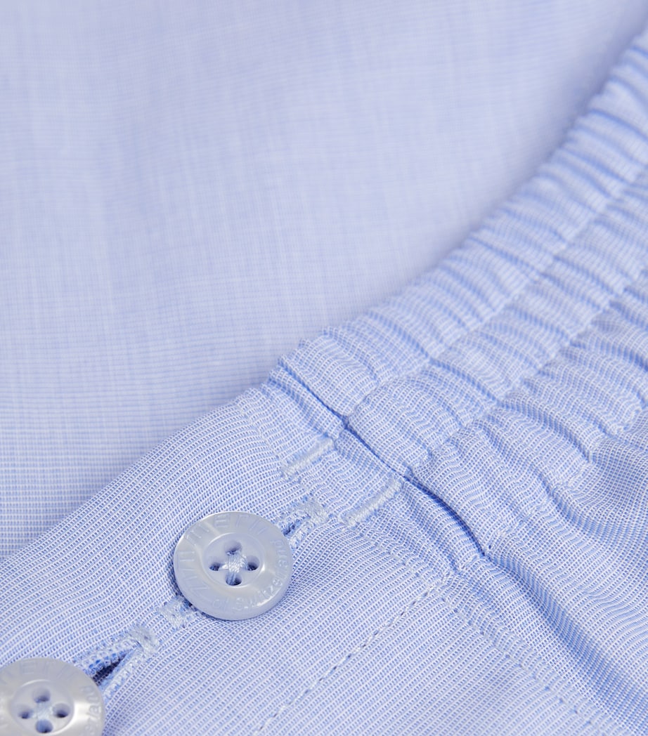 Cotton Woven Boxers 412 LIGHT BLUE Image 5