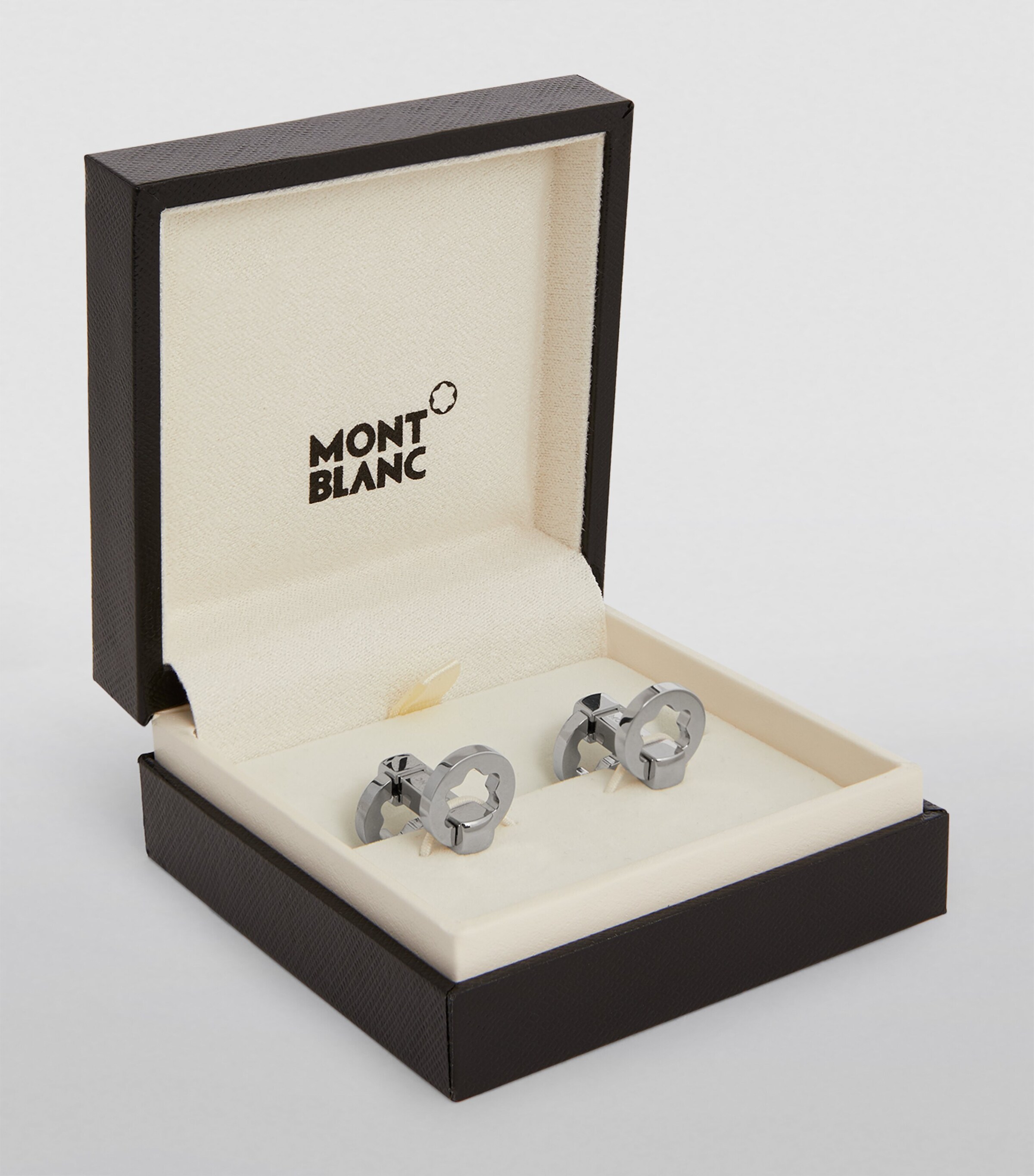 Montblanc Stainless Steel Heritage Cufflinks Silver Image 3