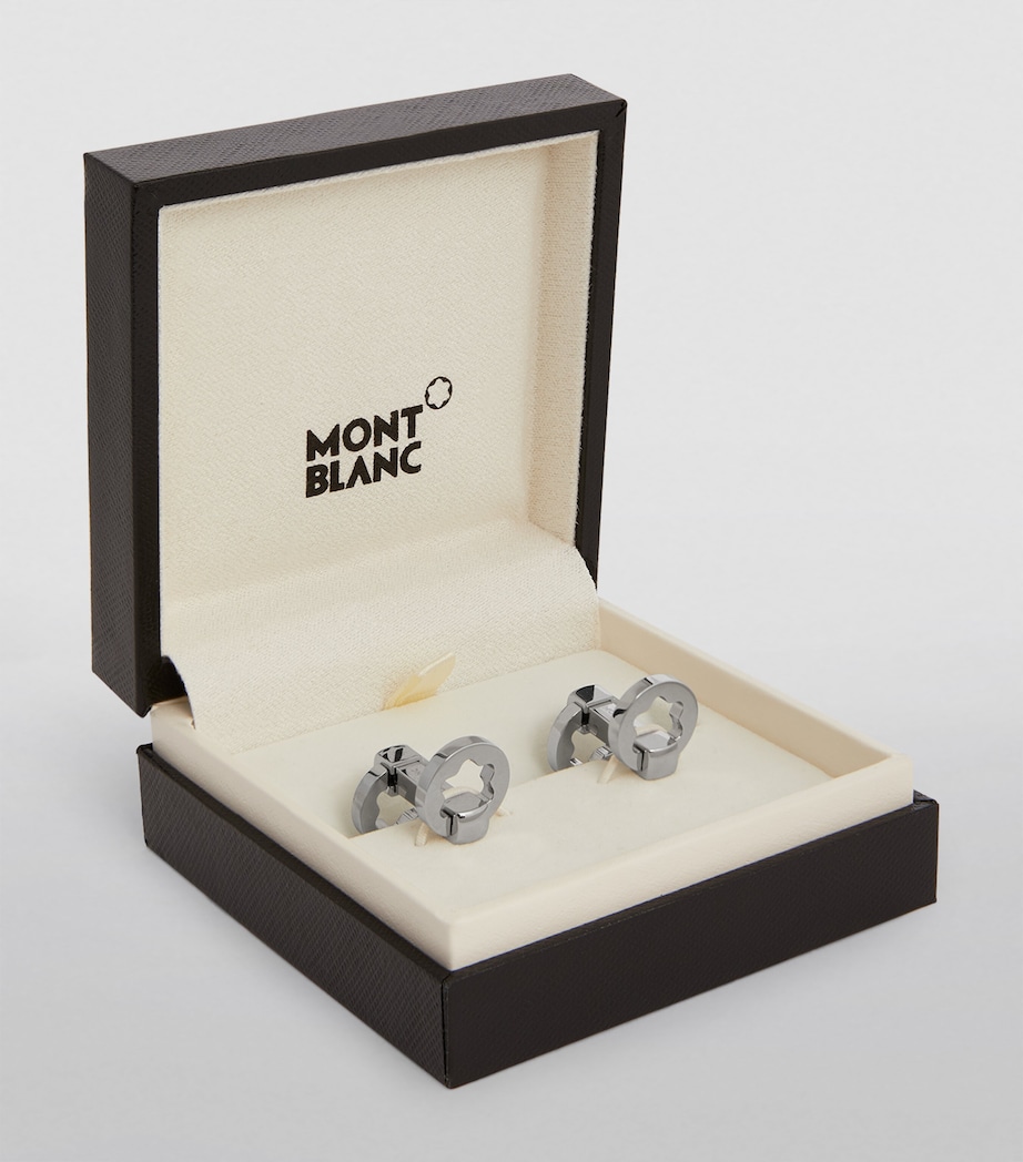 Montblanc Stainless Steel Heritage Cufflinks Silver Image 3