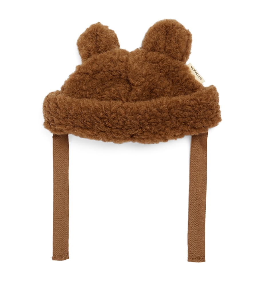 Merino Wool Teddy Hat BRUNO Image 1