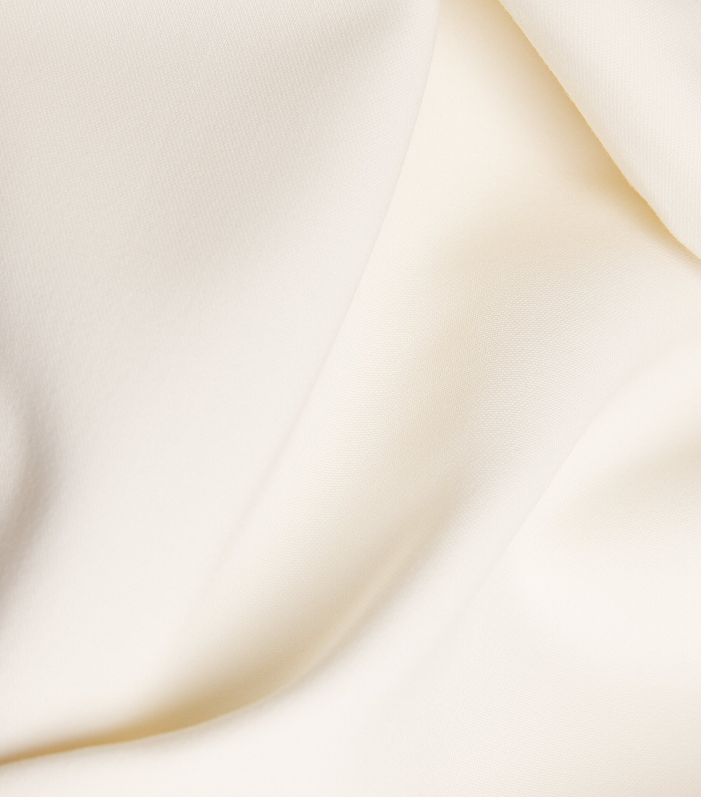 Róhe Womens Draped Short-Sleeve Top Off White Image 5