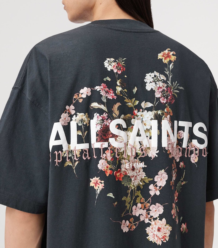 Organic Cotton Valen T-Shirt WASHED BLACK Image 6