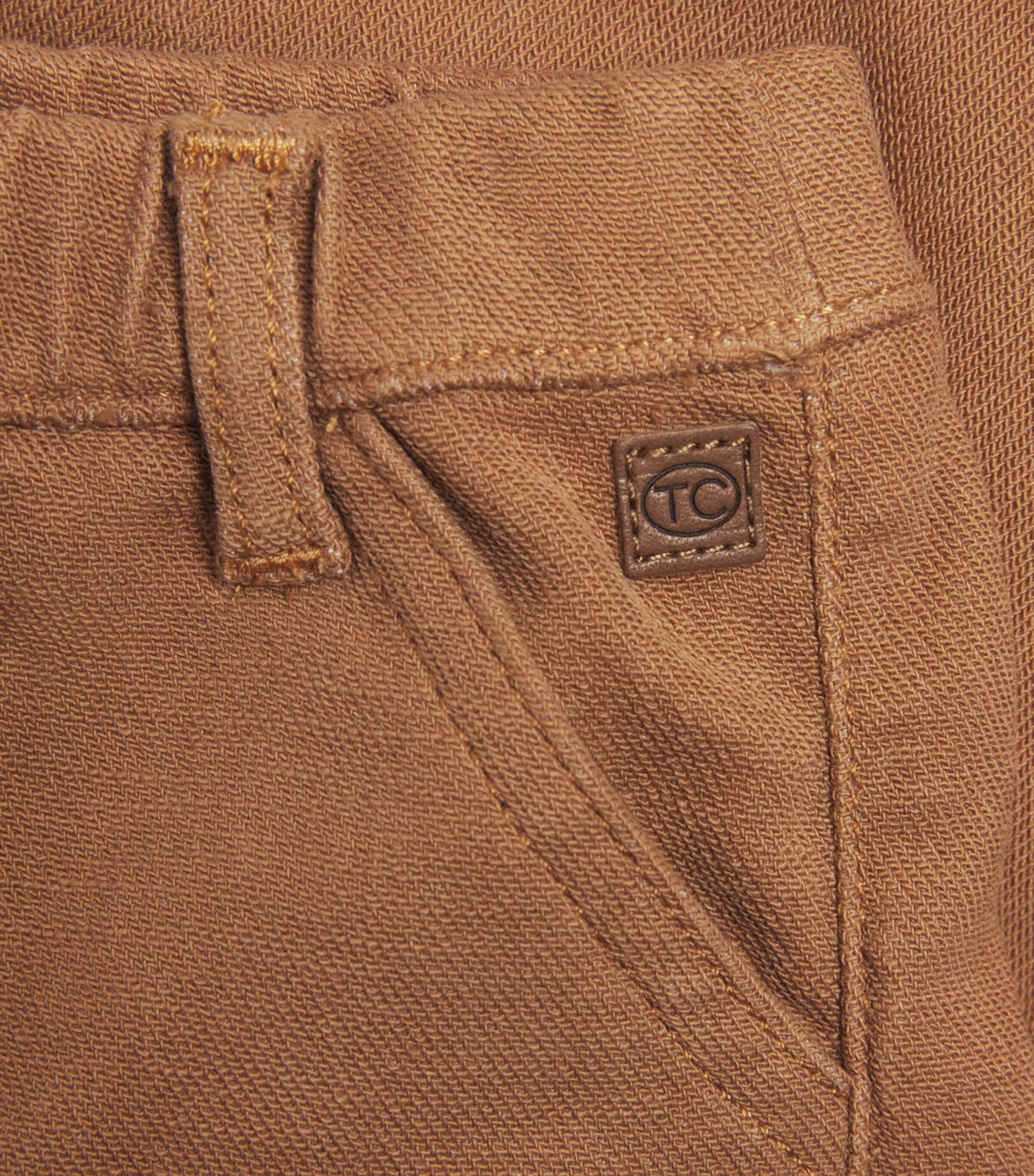 Cotton-Blend Cargo Trousers (3-Months-4 Years) 68ECORCE Image 3