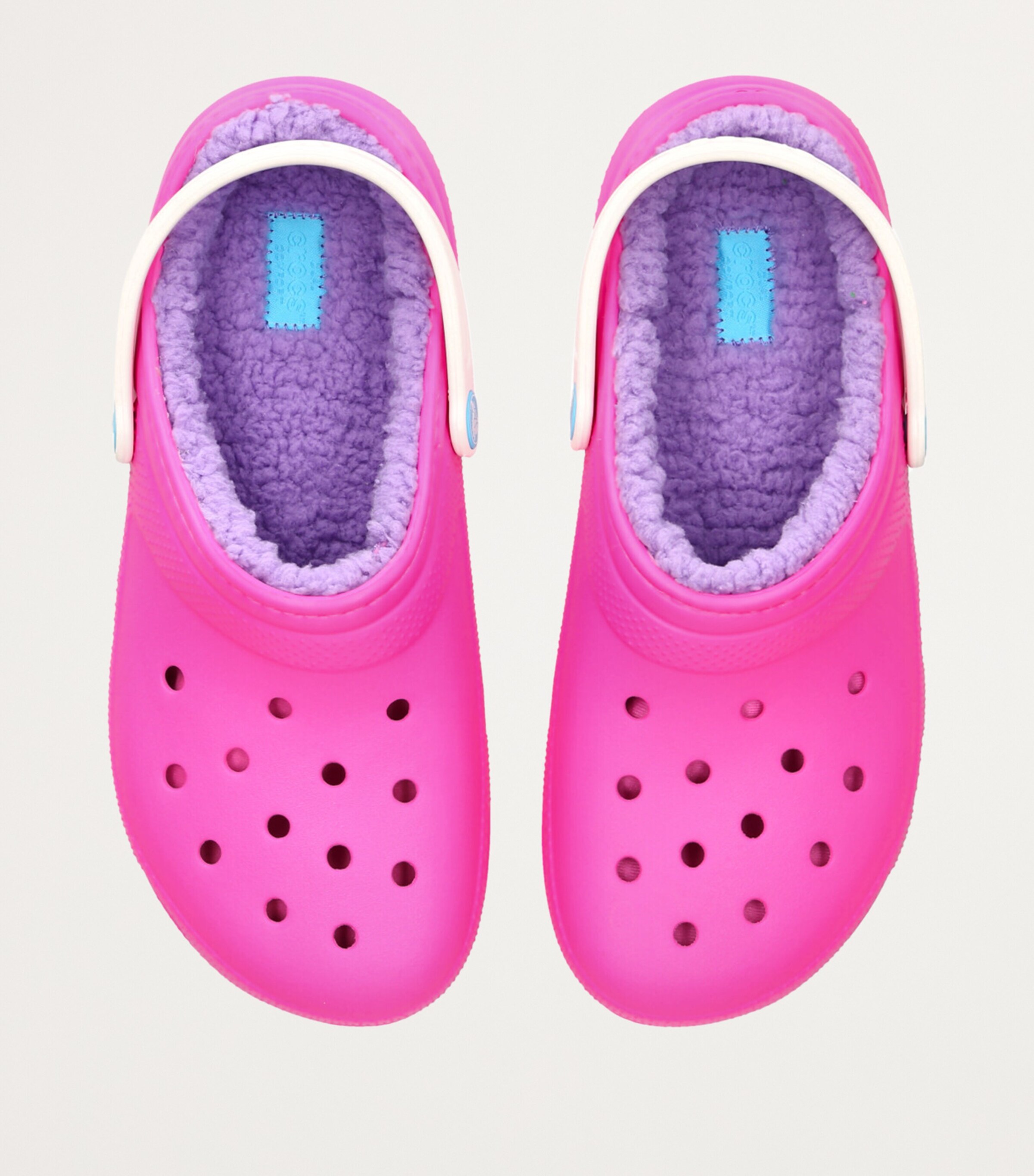 Pink Crocs Clogs Fur Pink Fur Lined Crocs Women's Crocs
