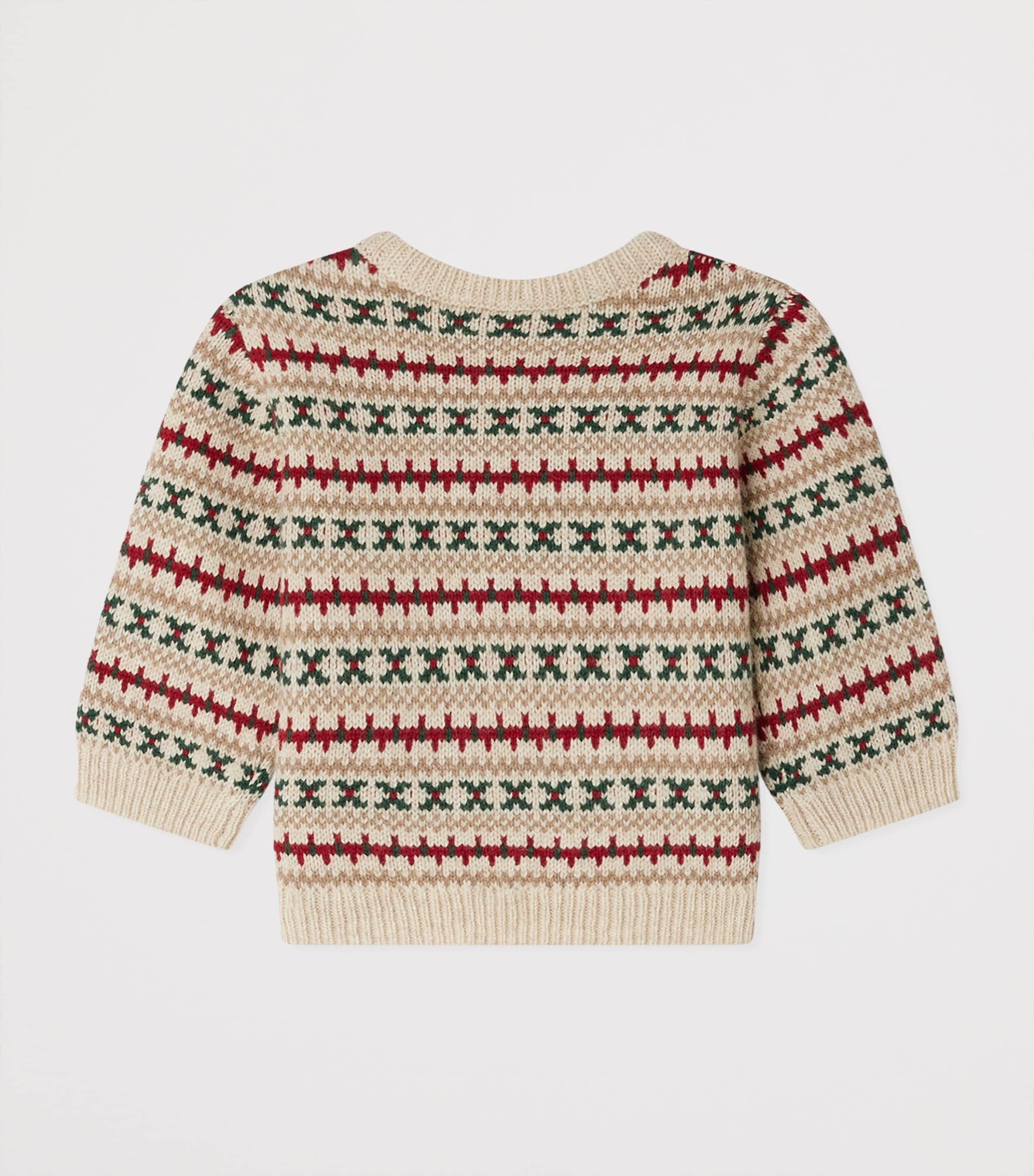 Wool-Blend Dalmire Sweater (12-18 Months) BLEU DE PRUSSE Image 2