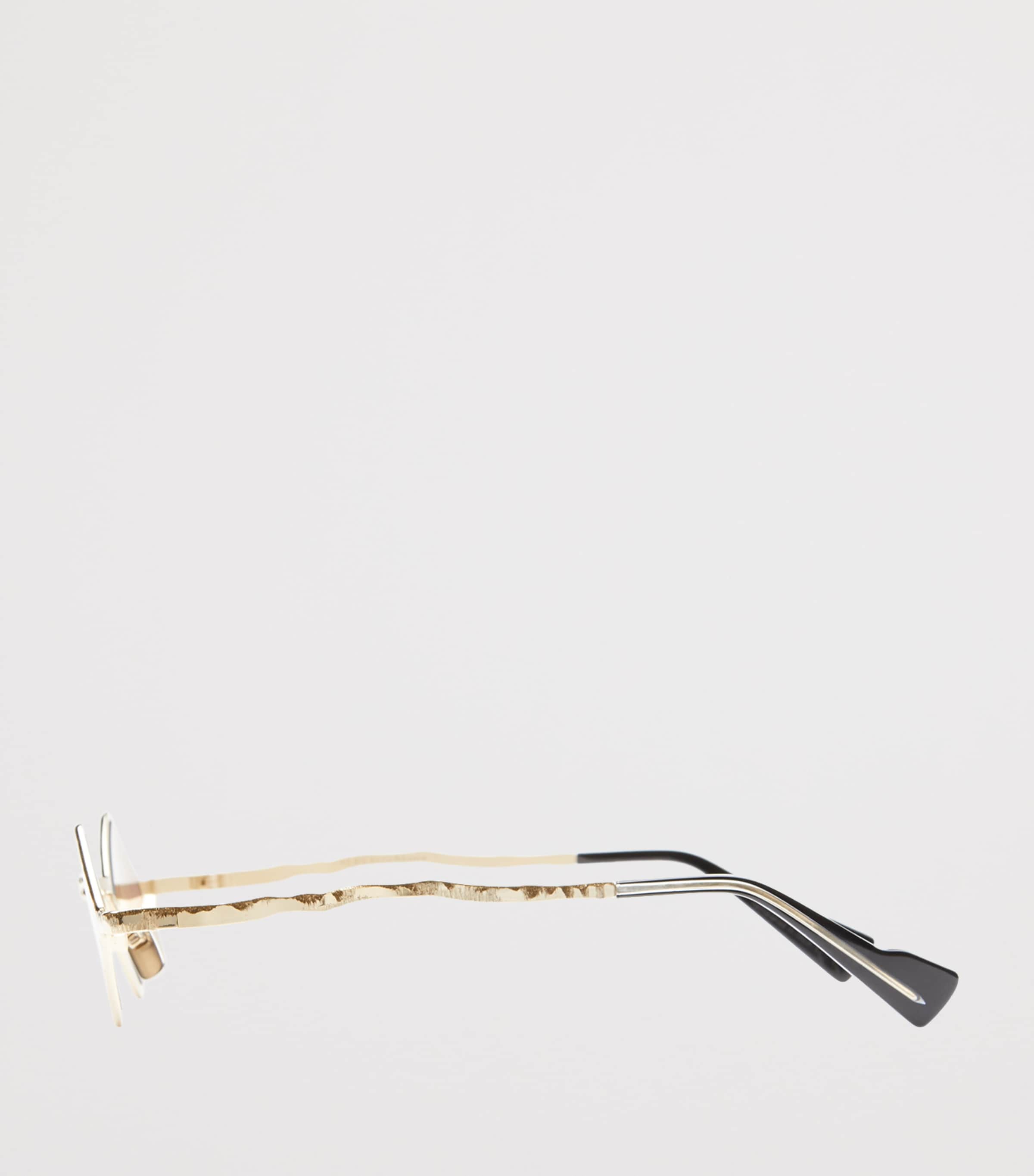Kuboraum Metal Mask Z14 Sunglasses Gold Grey Image 4