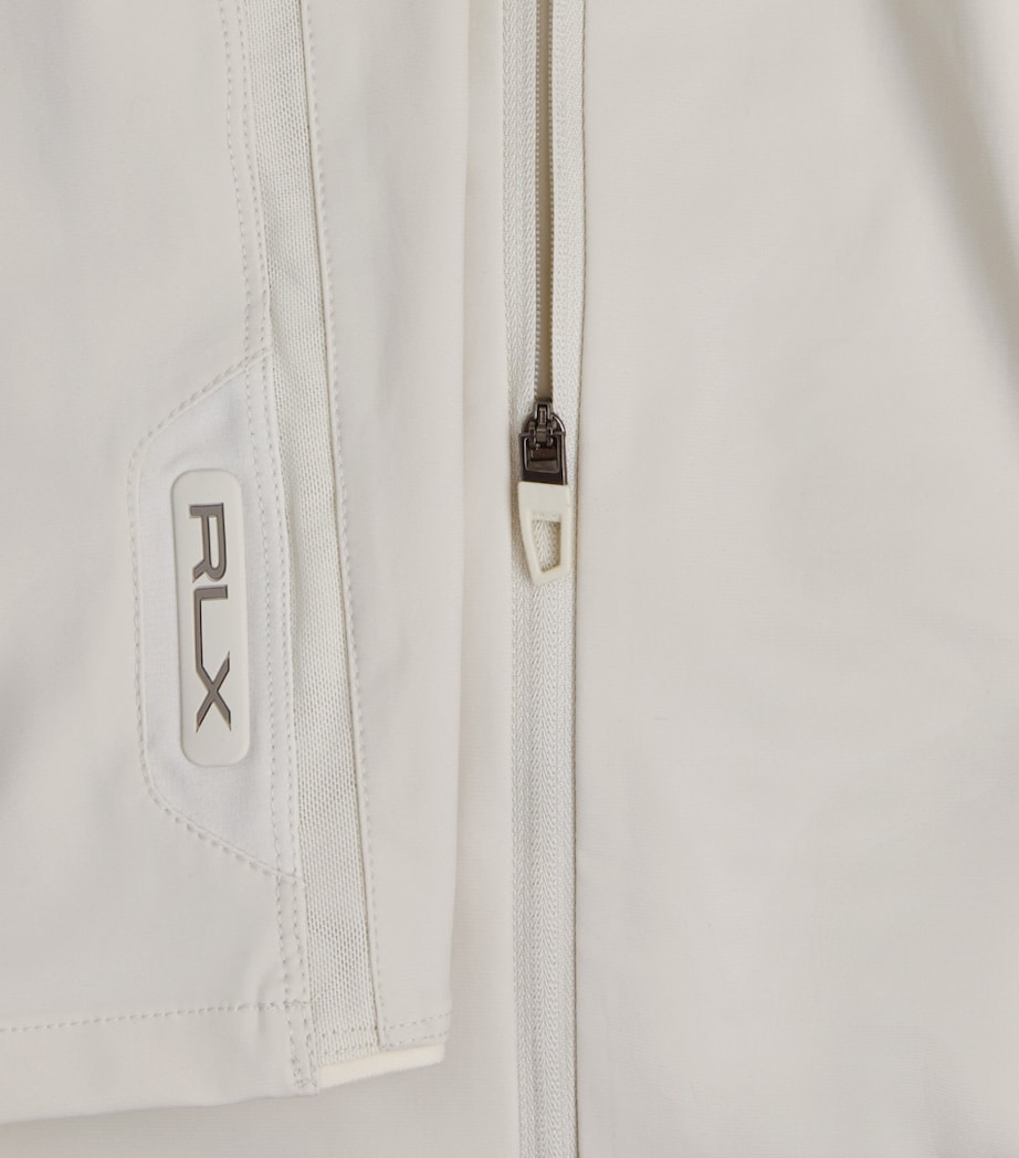 RLX Ralph Lauren Mens Lightweight Hooded Jacket Stone Pebble Image 6