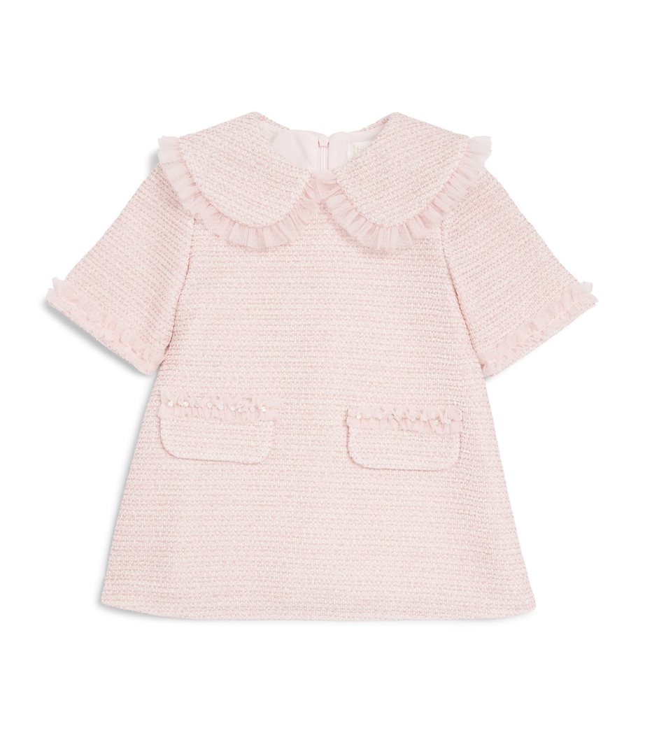 Bimbalo Tweed Dress (1 Month - 4 Years) Pink Image 1